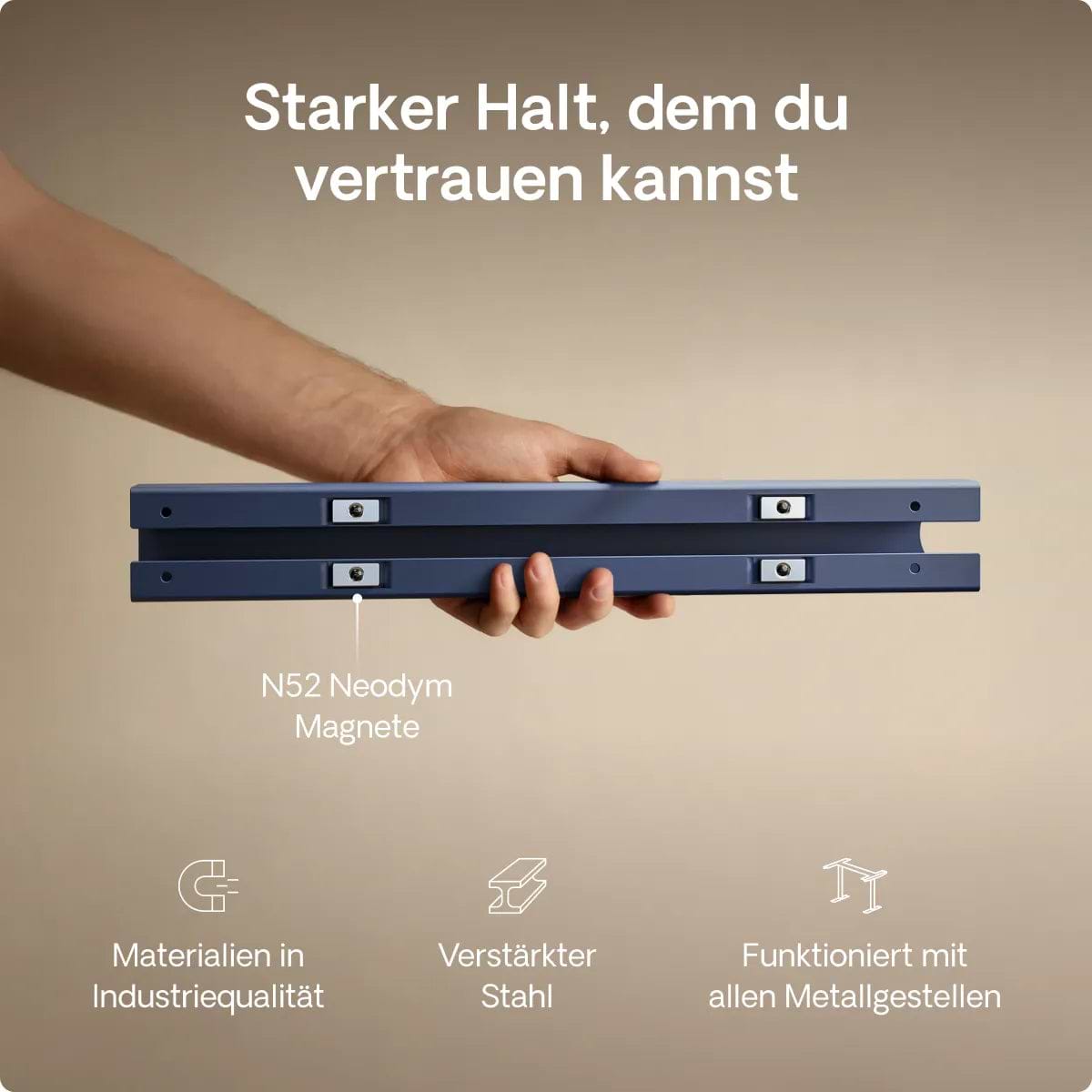 Magnetischer Kabelkanal