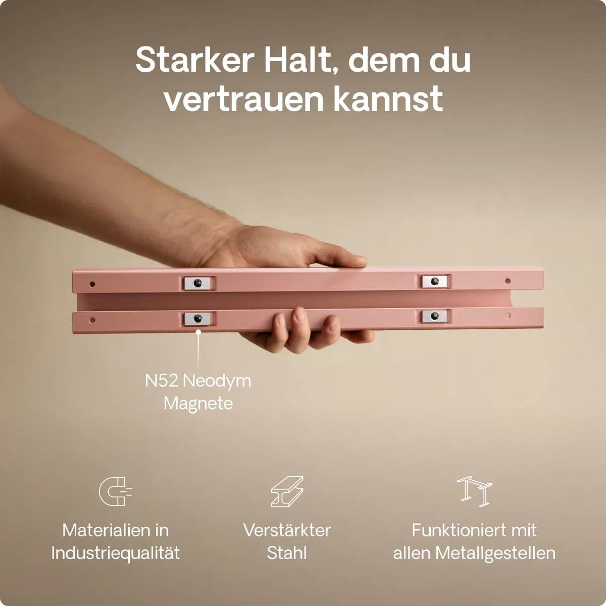 Magnetischer Kabelkanal