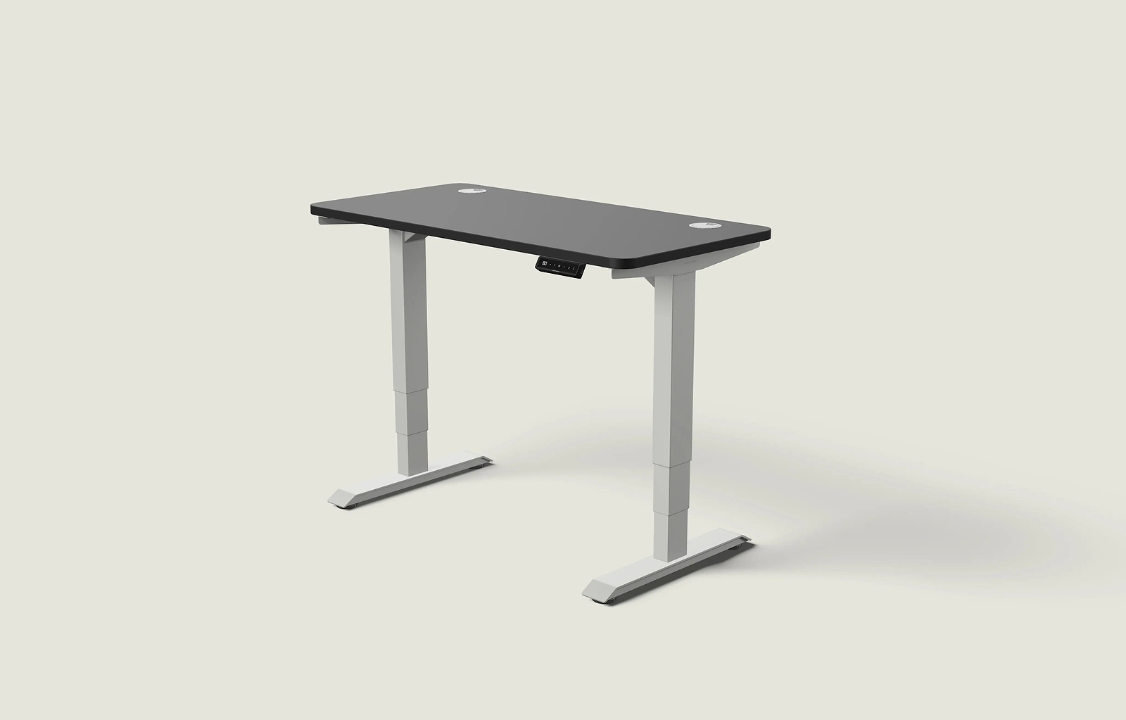 Grau / Schwarz / 120x60 cm