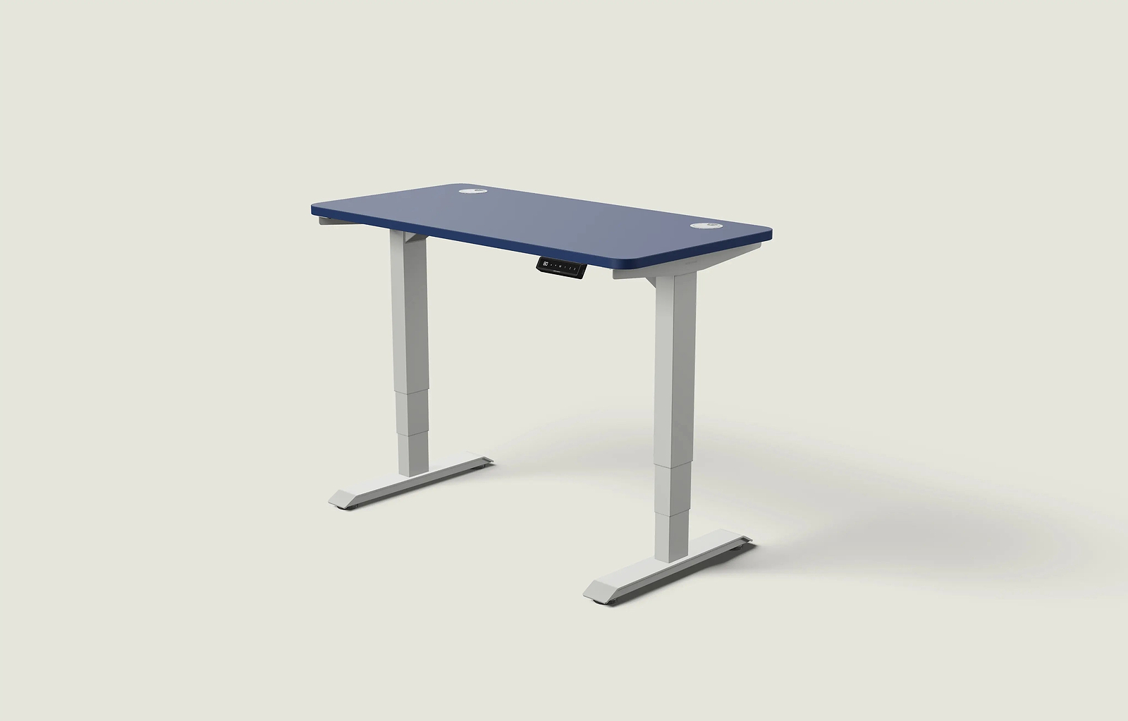 Grau / Mitternachtsblau / 120x60 cm