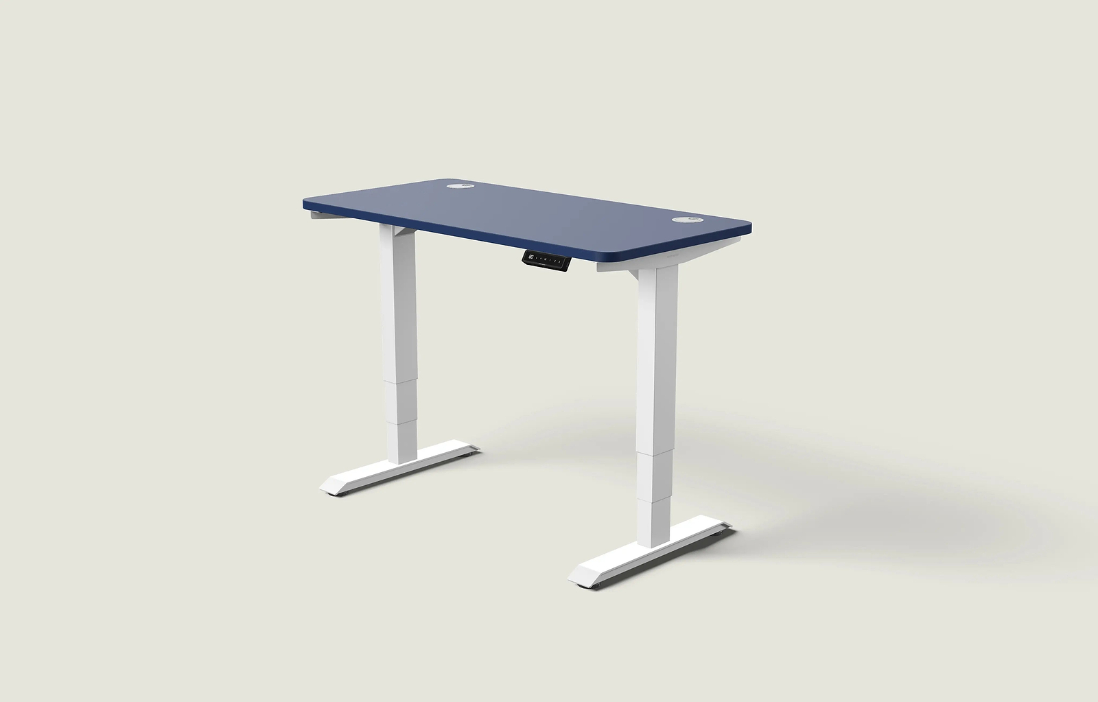 Weiß / Mitternachtsblau / 120x60 cm