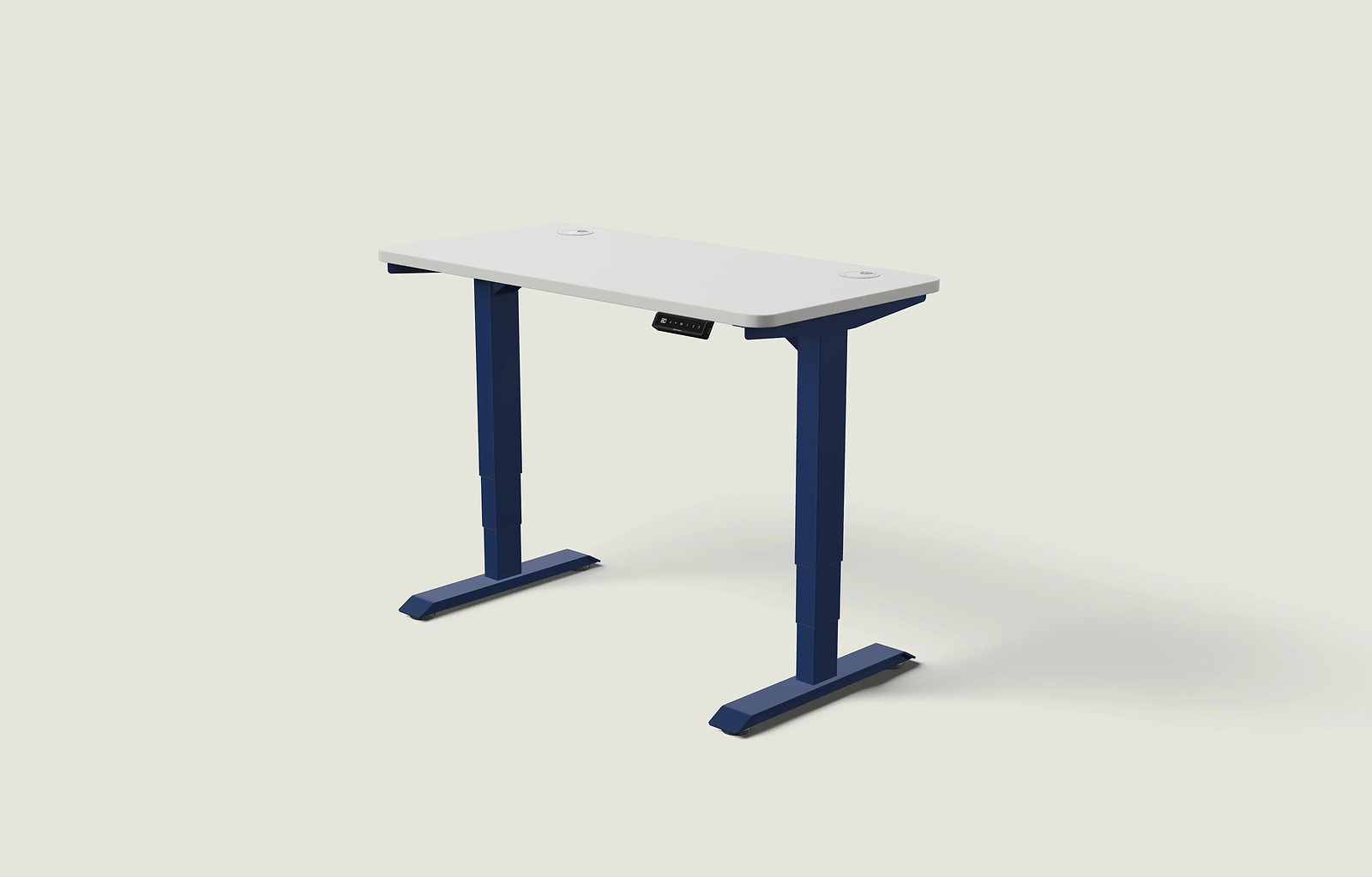 Mitternachtsblau / Grau / 120x60 cm