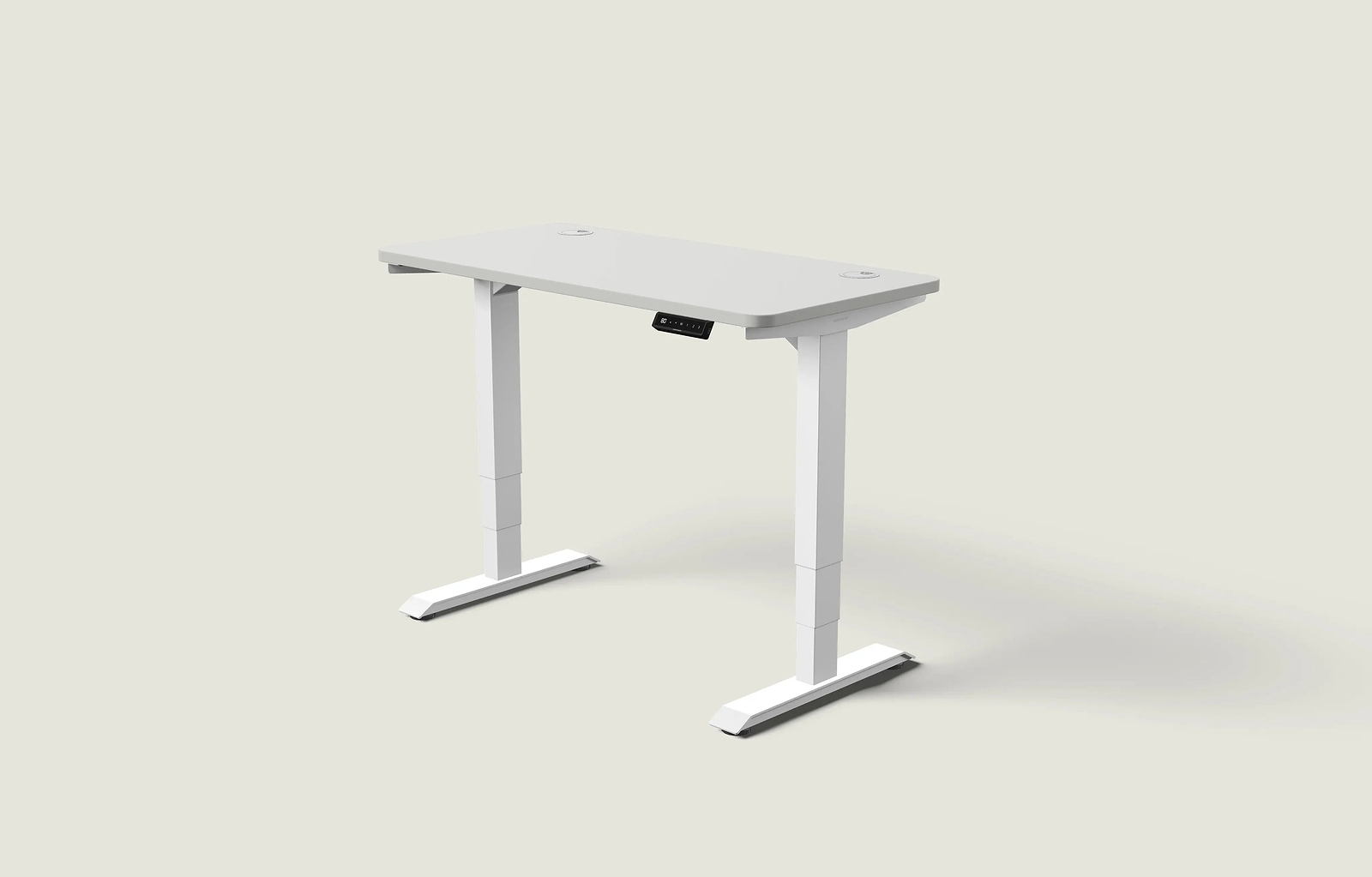 Weiß / Grau / 120x60 cm