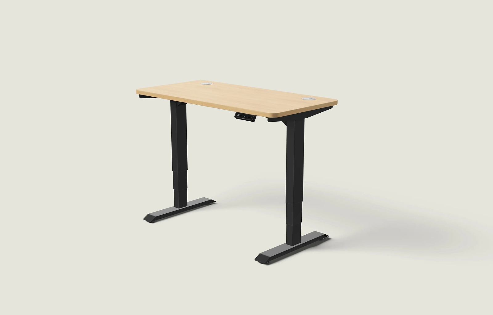 Schwarz / Eiche / 120x60 cm