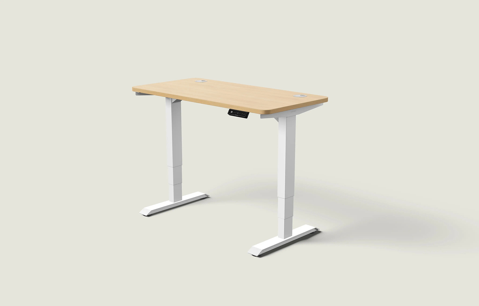 Weiß / Eiche / 120x60 cm