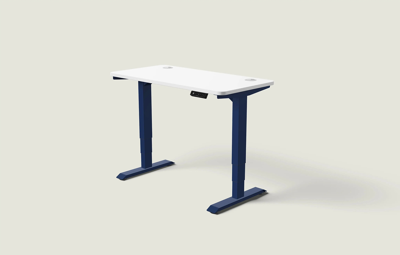 Mitternachtsblau / Weiß / 120x60 cm