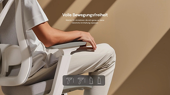 Lade das Bild in den Galerie-Viewer, SitPro Bürostuhl Sitzen