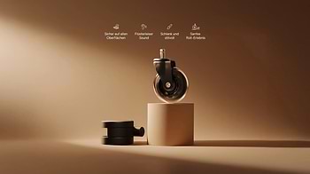 Lade das Bild in den Galerie-Viewer, Bürostuhlrollen
