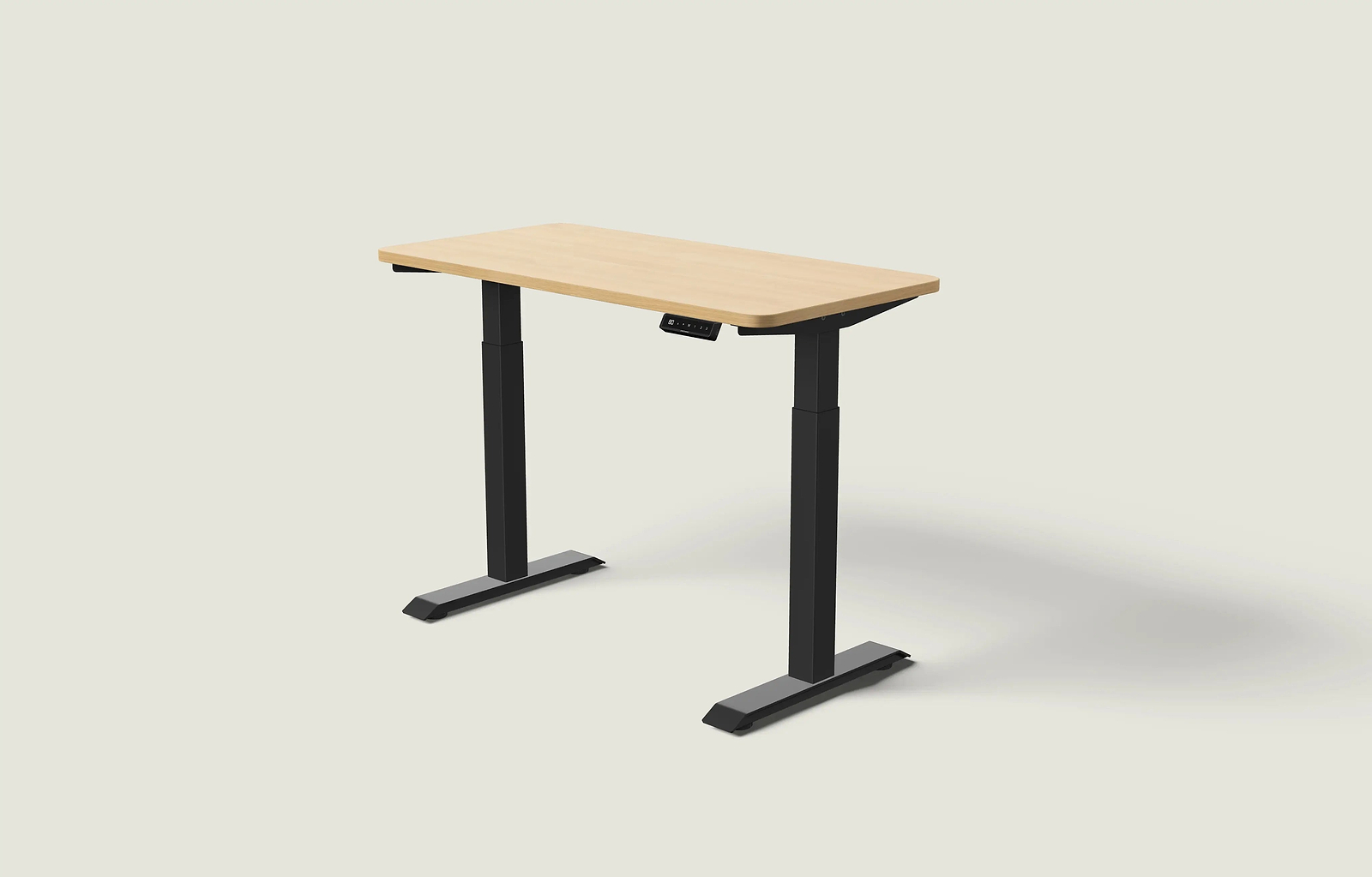 Schwarz / Eiche / 120x60 cm