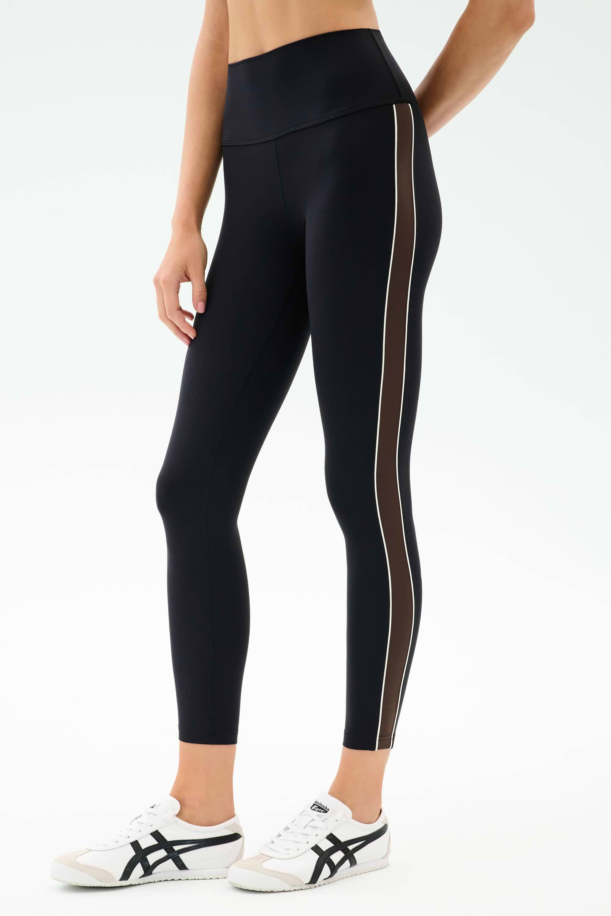 Margot Rigor Legging - Black/Dark Chocolate – SPLITS59