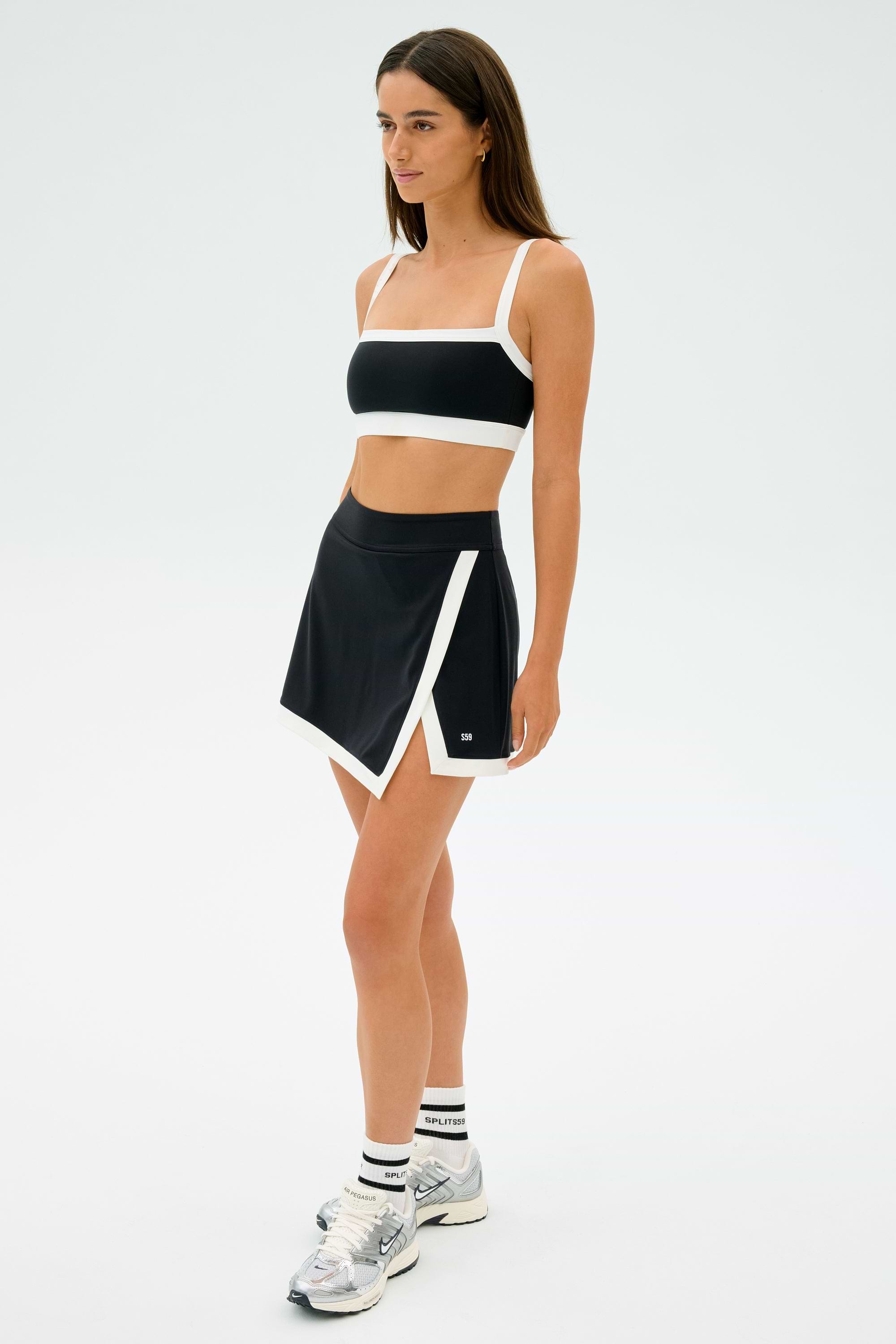 Monah Rigor Bra - Black/White – SPLITS59