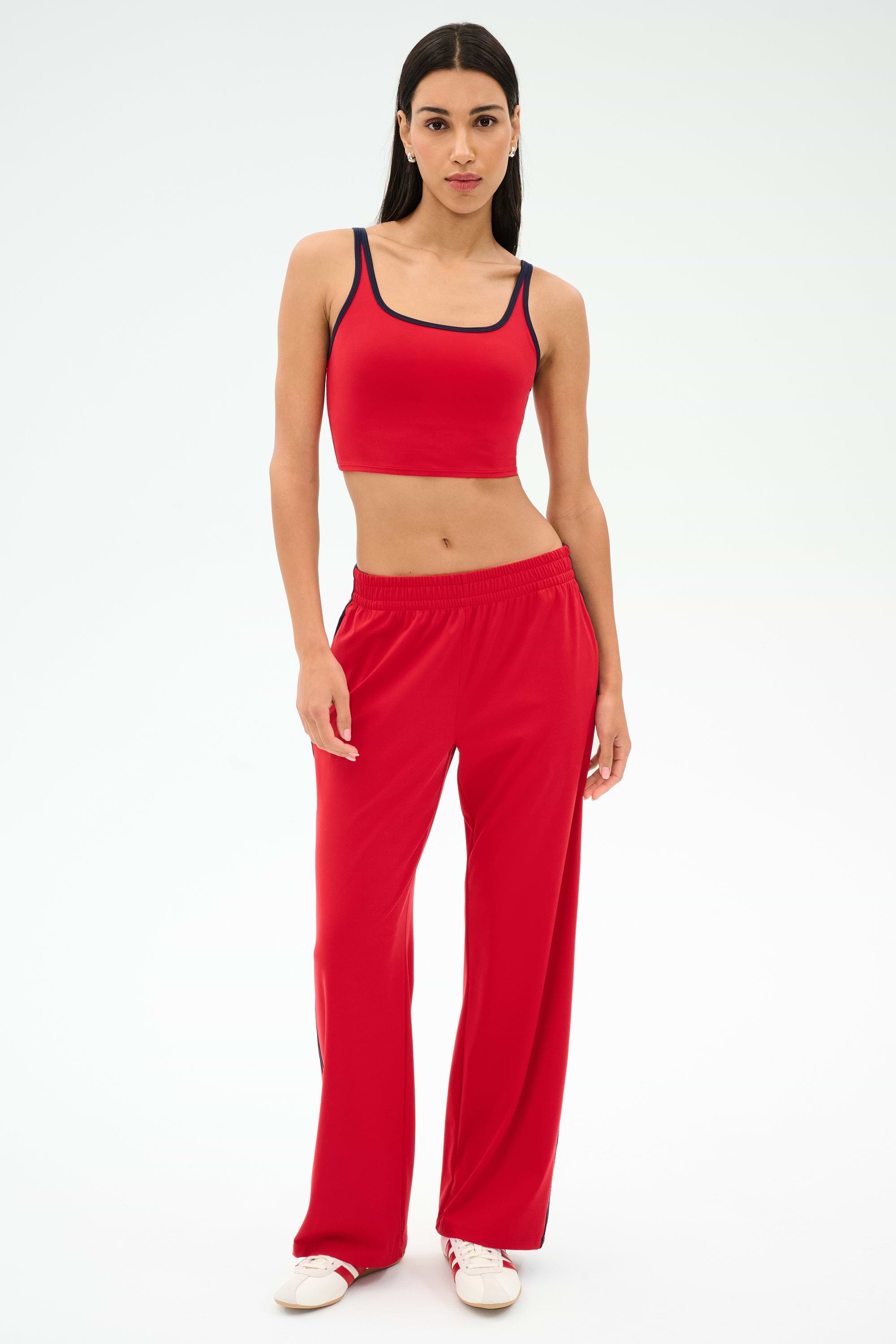 Maxie Rigor Track Pant - Pirate Red/Indigo – SPLITS59
