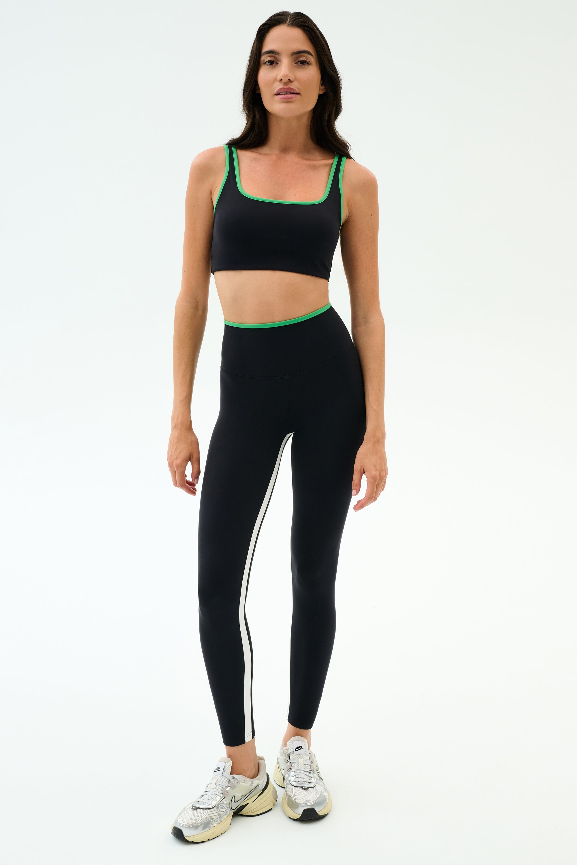 Easton Rigor High Waist 7/8 - Black/Grass – SPLITS59