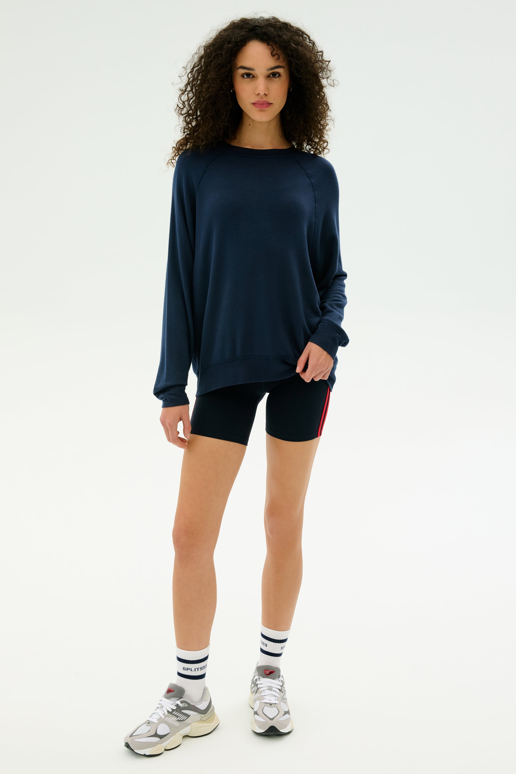 トレーナー/スウェット L'Appartement HOLIDAY SWEAT A'GEM/9 × .kom『Express Holiday/エクスプレスホリデー』Express