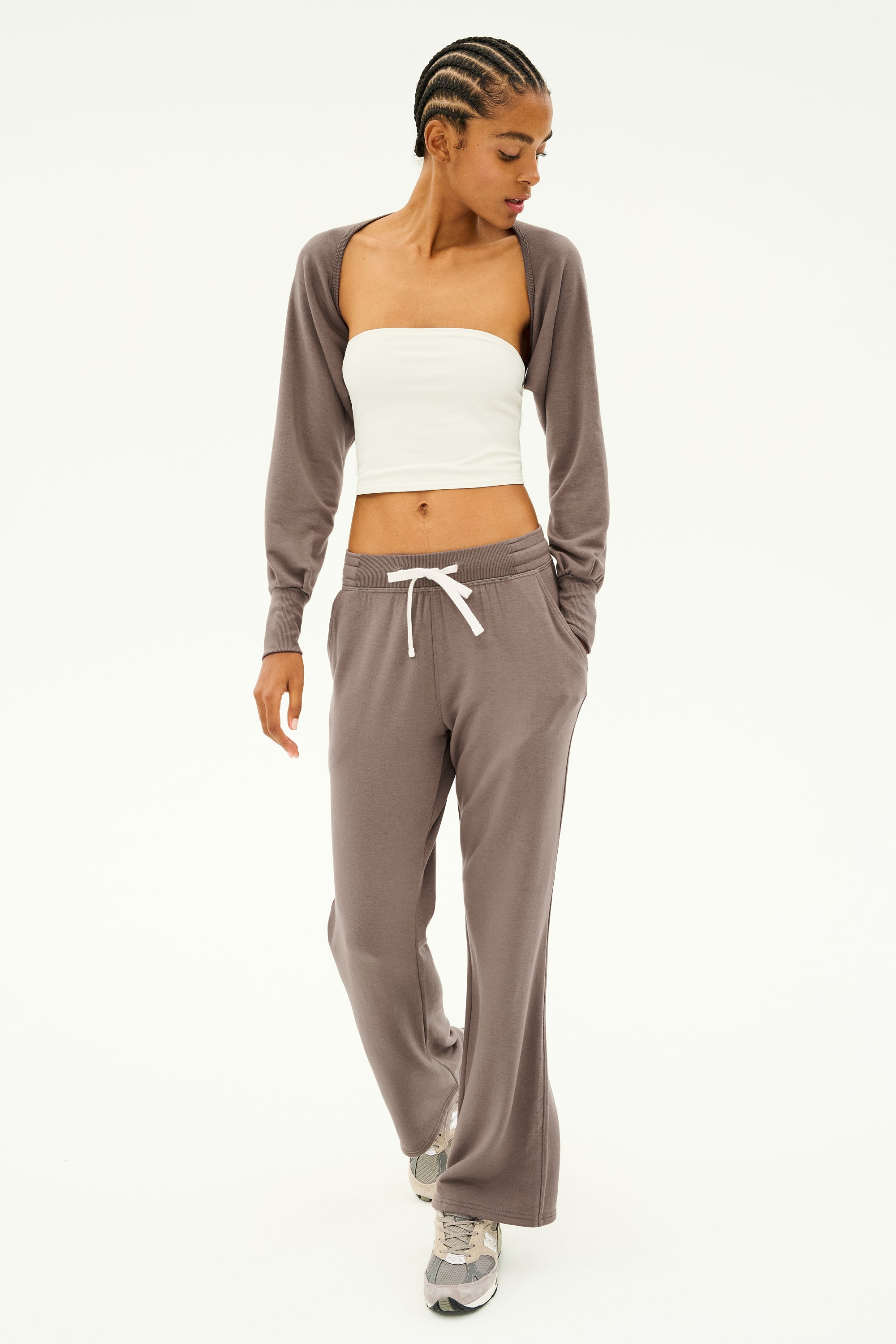 Raven Fleece Full Length Sweatpant - Lentil – SPLITS59