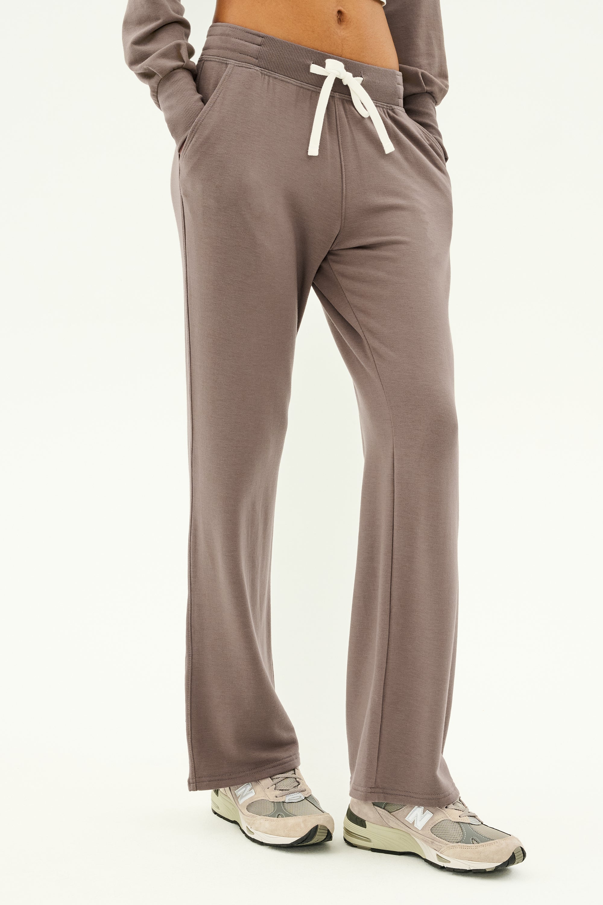 Raven Fleece Full Length Sweatpant - Lentil – SPLITS59