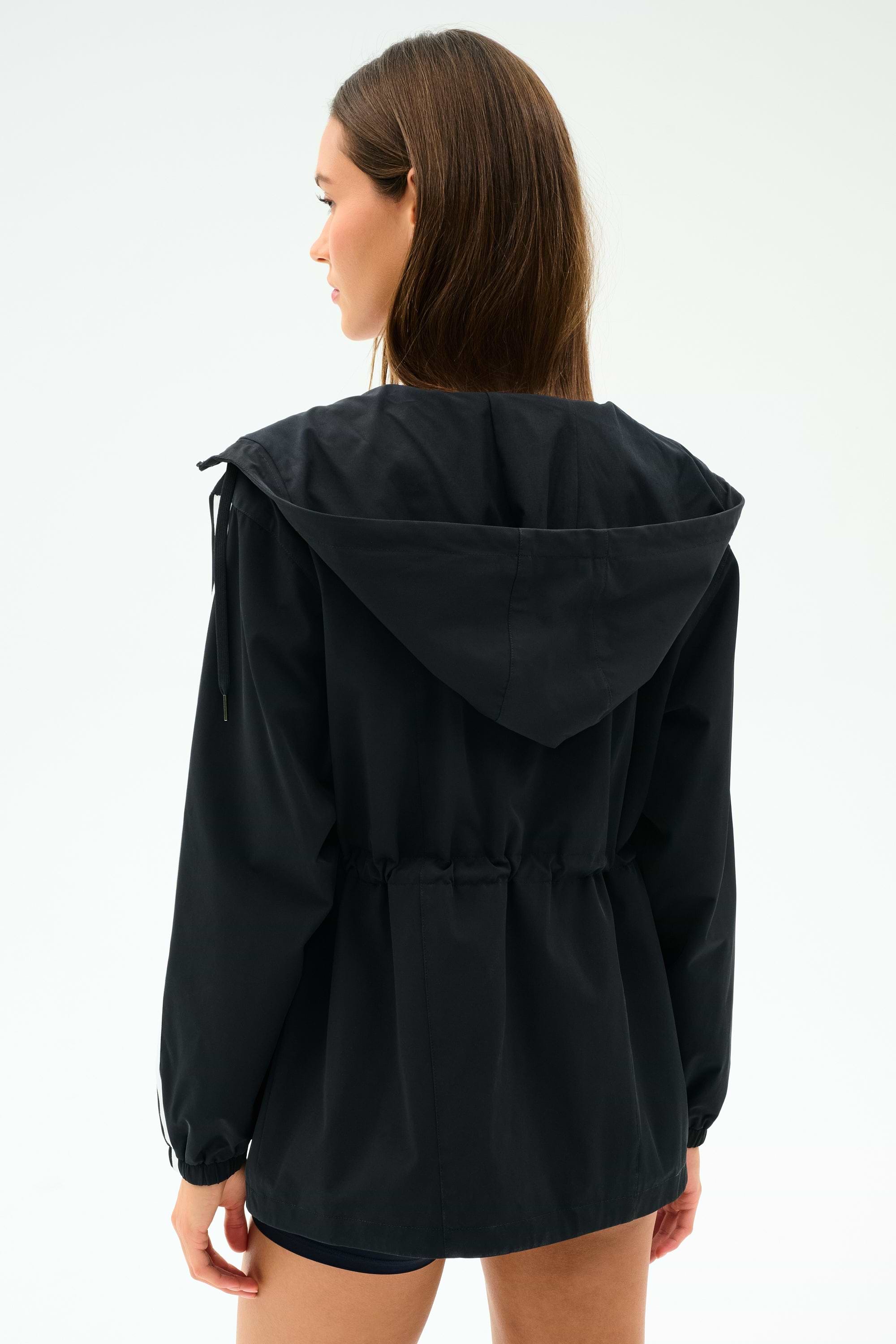 Reggie Water Repellent Jacket - Black/White – SPLITS59
