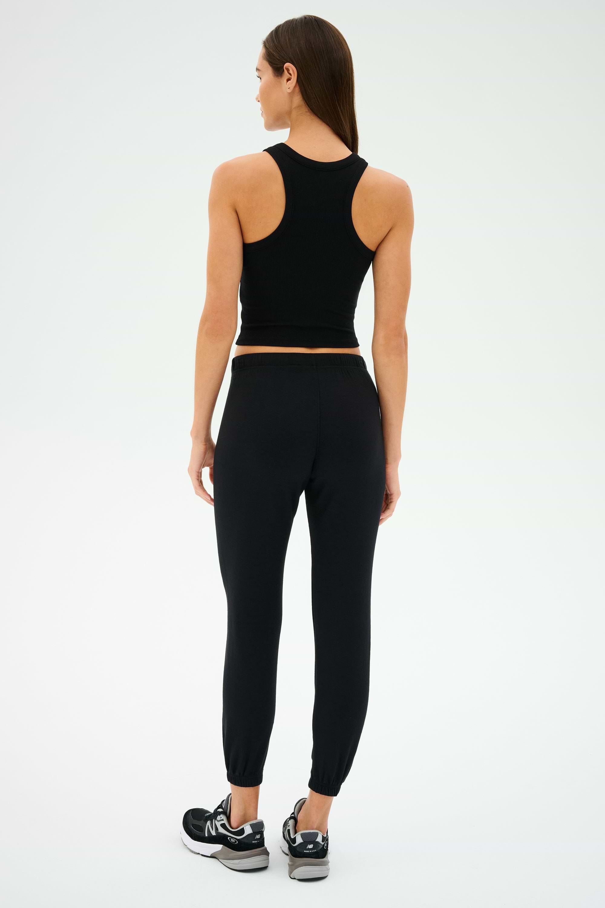 Kiki Rib Crop Tank - Black – SPLITS59