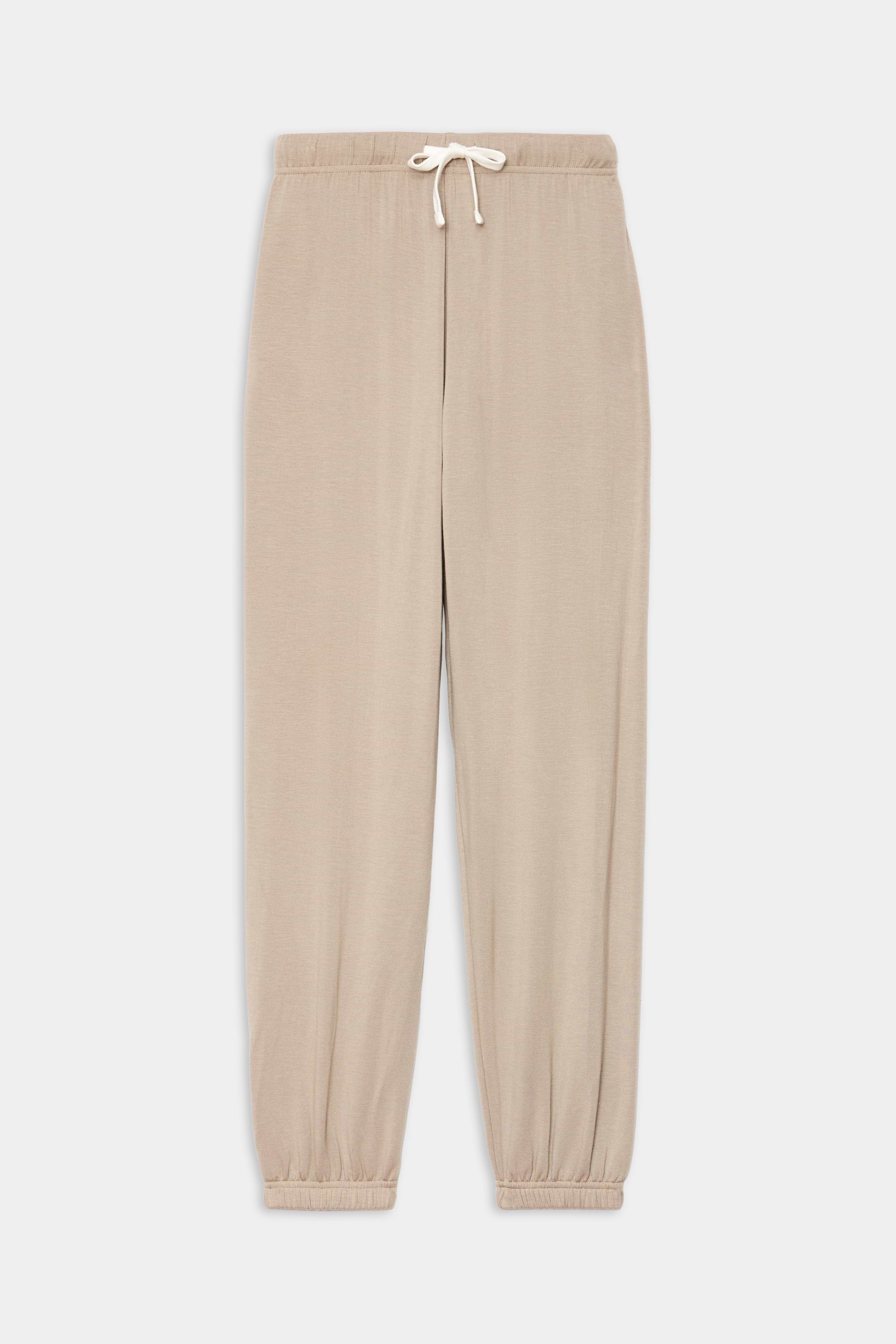Andie Oversized Fleece Sweatpant - Latte – SPLITS59