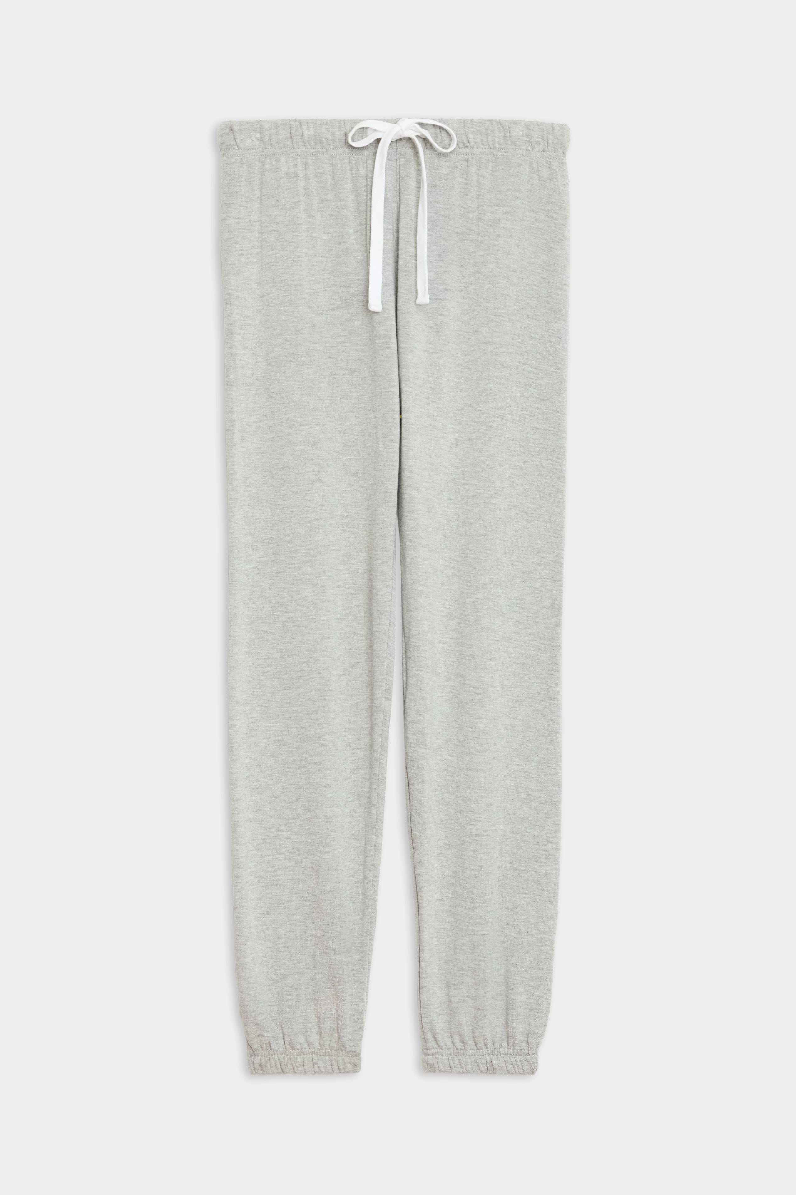 Sonja Fleece Sweatpant - Heather Grey – SPLITS59