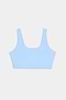 A Sprint Rigor Bra - Skylight by SPLITS59 displayed on a plain white background.