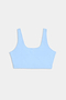 A Sprint Rigor Bra - Skylight by SPLITS59 displayed on a plain white background.