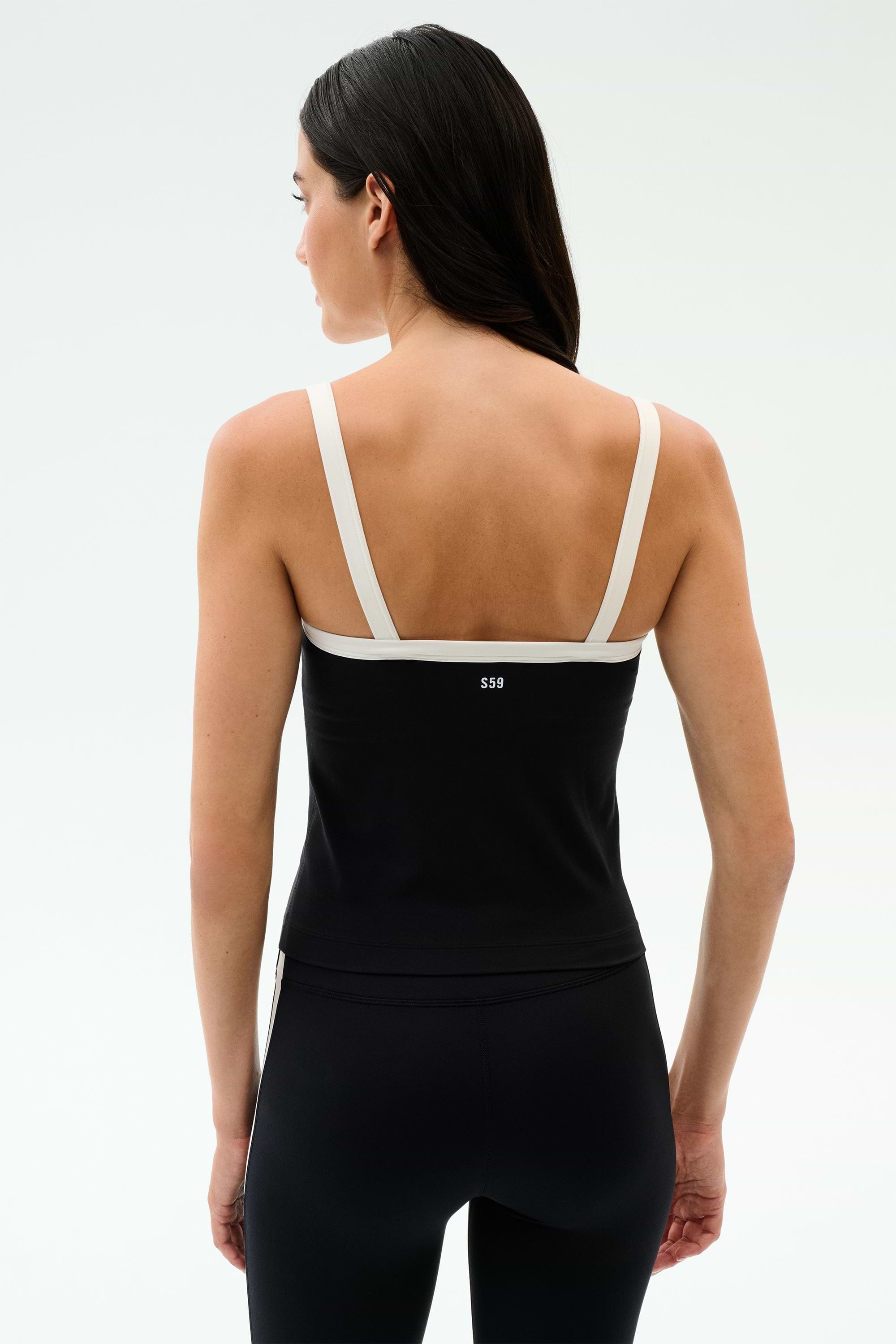 Monah Rigor Tank - Black/White – SPLITS59