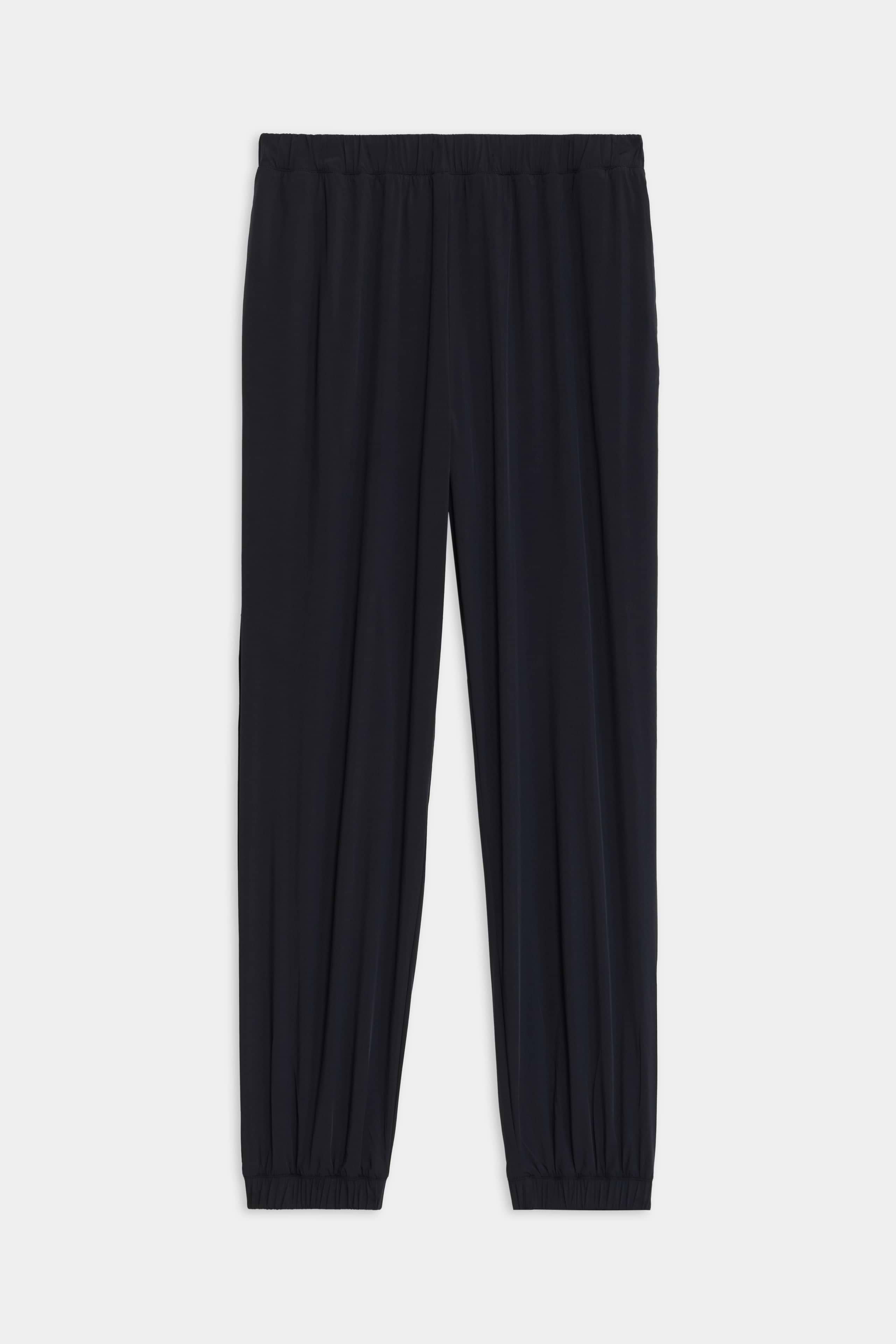 Megan Woven Nylon Jogger - Black – SPLITS59