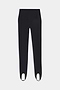The SPLITS59 River High Waist Airweight Stirrup Leggings in black are crafted from soft Airweight fabric and shown laid flat on a white background.