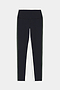 SPLITS59 Sam High Waist Rigor 7/8 leggings in black/military, crafted from Rigor fabric with dark green side panels and white outer seam accents, shown on a plain white background.
