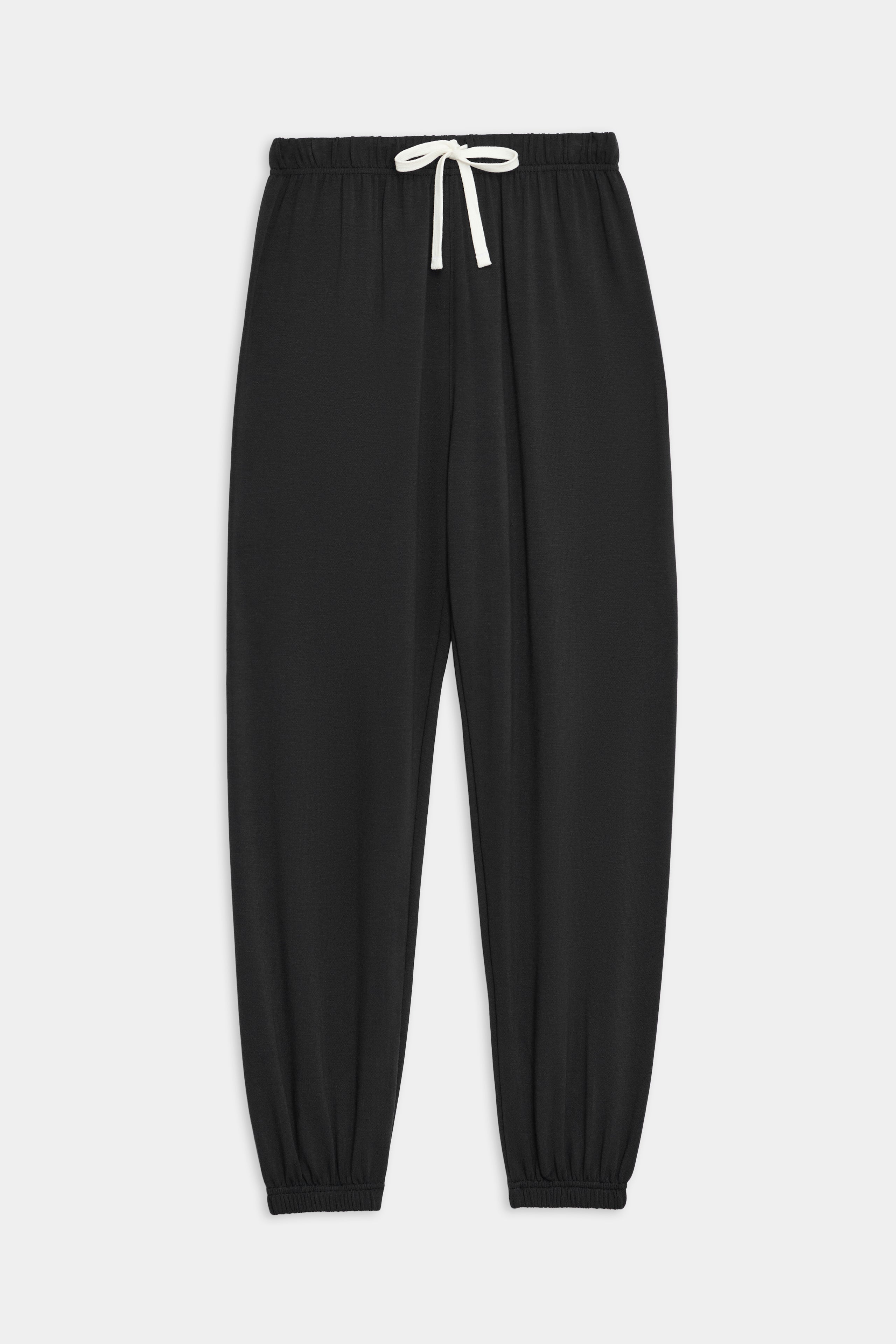Andie Oversized Fleece Sweatpant - Black – SPLITS59