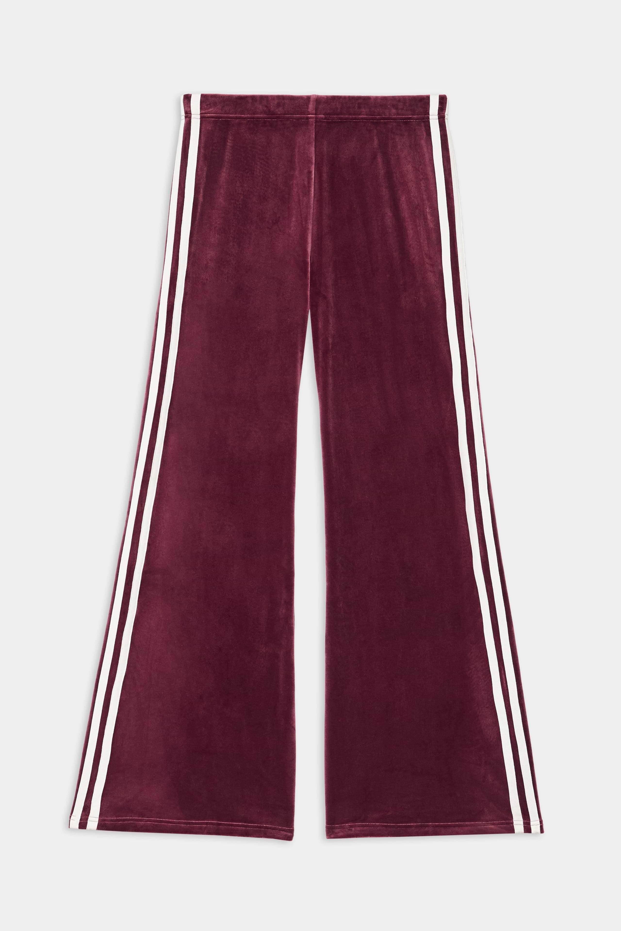 Heritage Velour Pant - Dark Cherry/White – SPLITS59