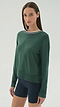 Sonja Fleece Sweatshirt W/ Stripe