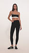 Scottie Airweight Bra - Black/Lentil