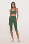 Reena Fleece Sweatshort - Arugula