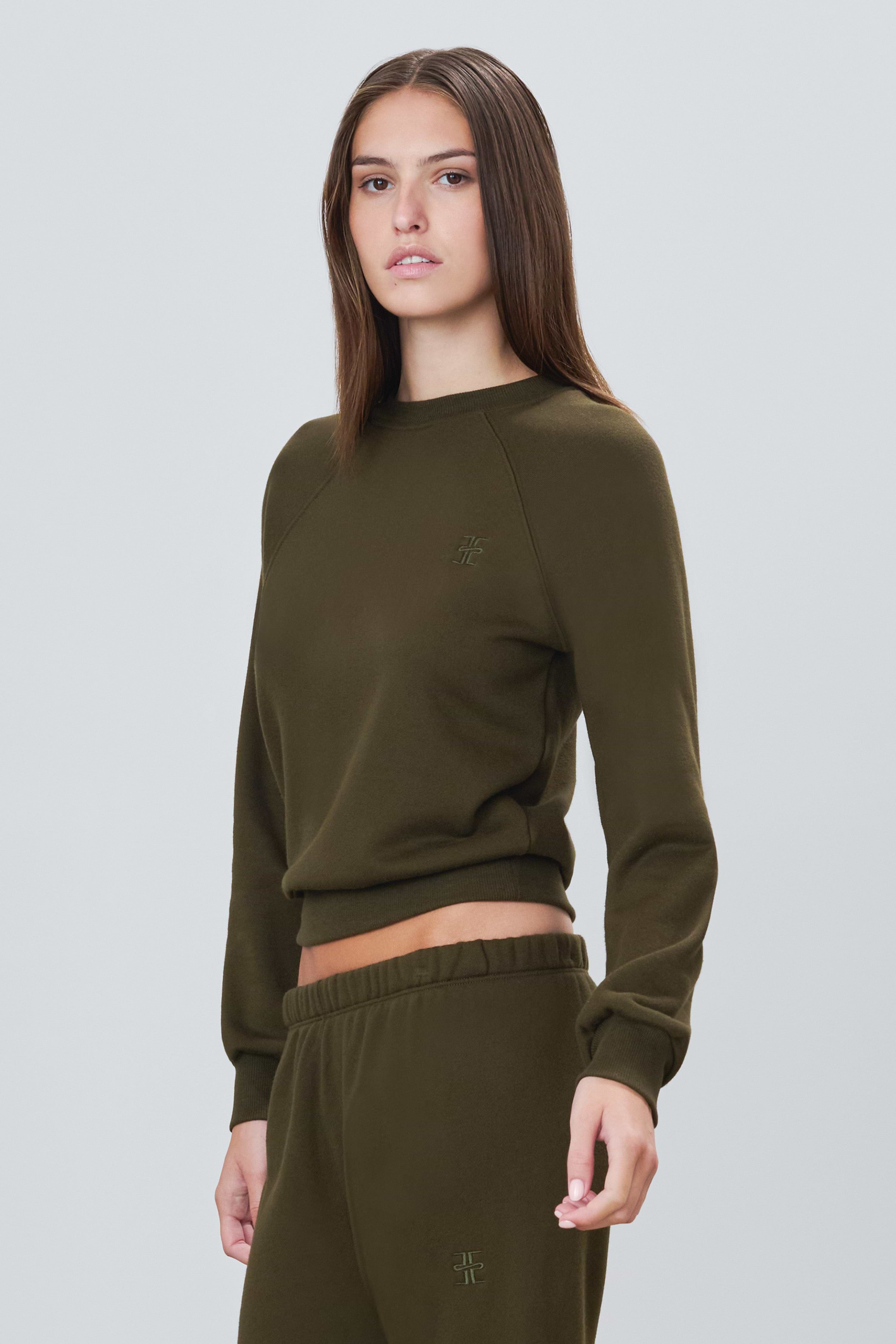 SHRUNKEN RAGLAN SWEATSHIRT - ÉTERNE