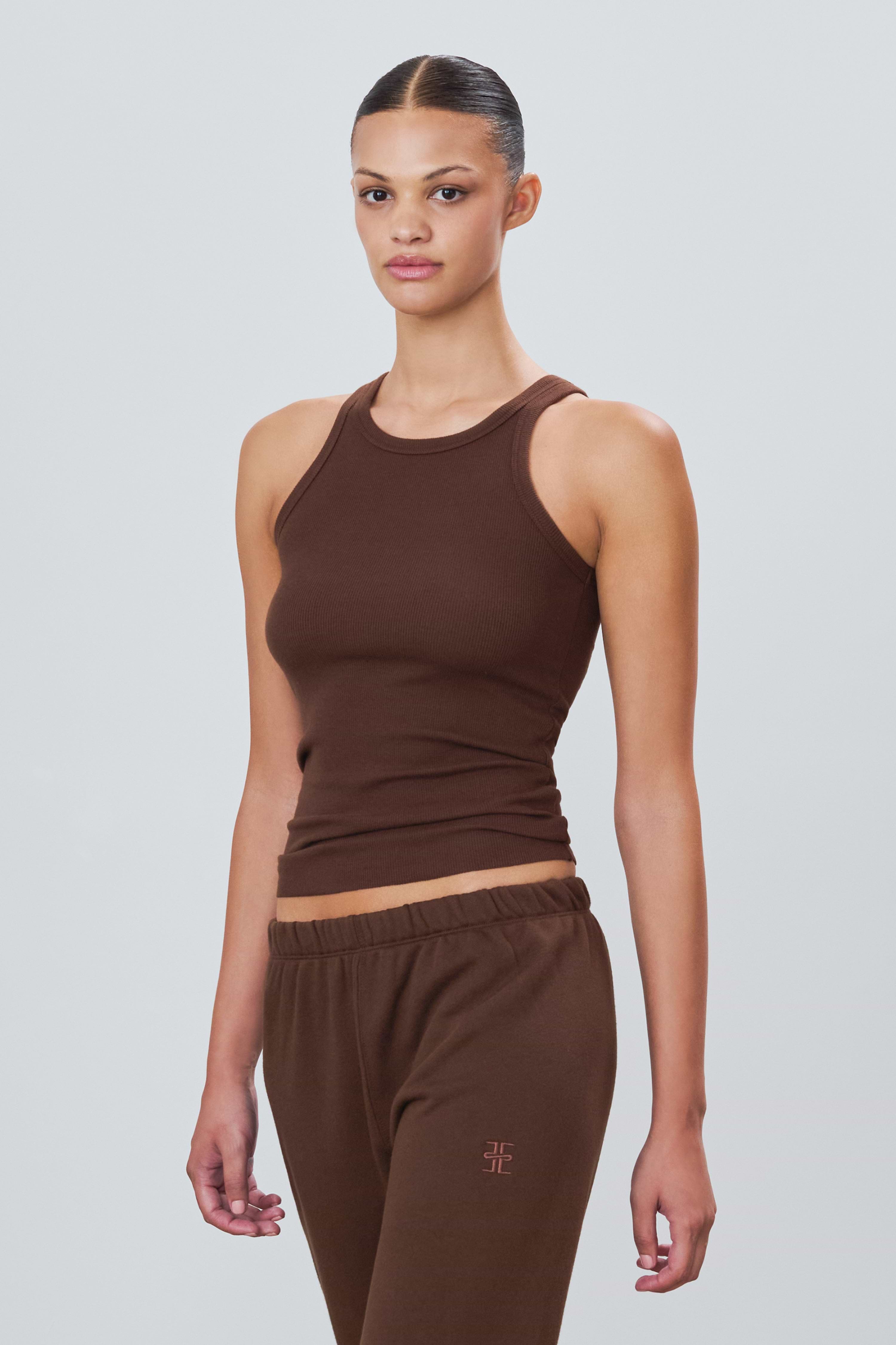 HIGH NECK FITTED TANK - ÉTERNE