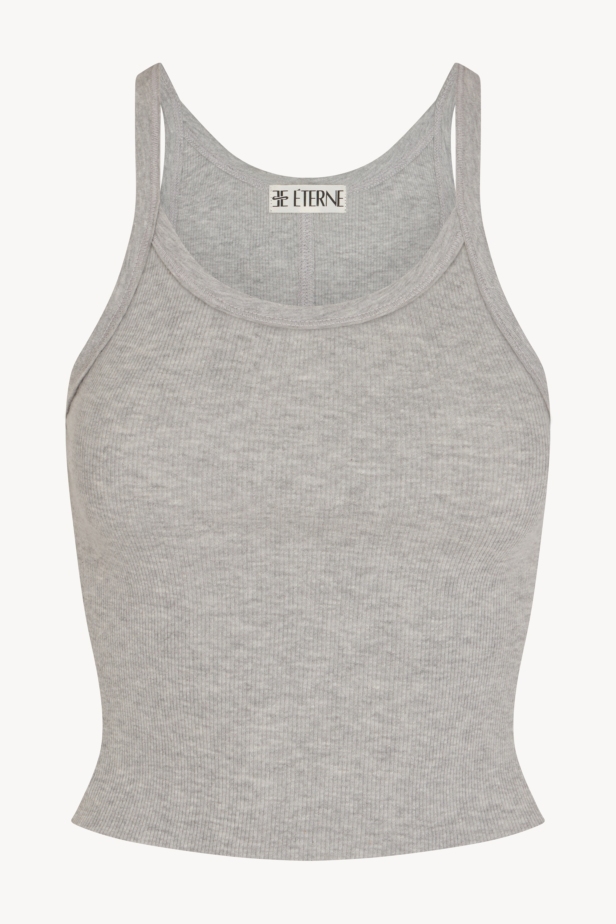 CROPPED RIB TANK - ÉTERNE