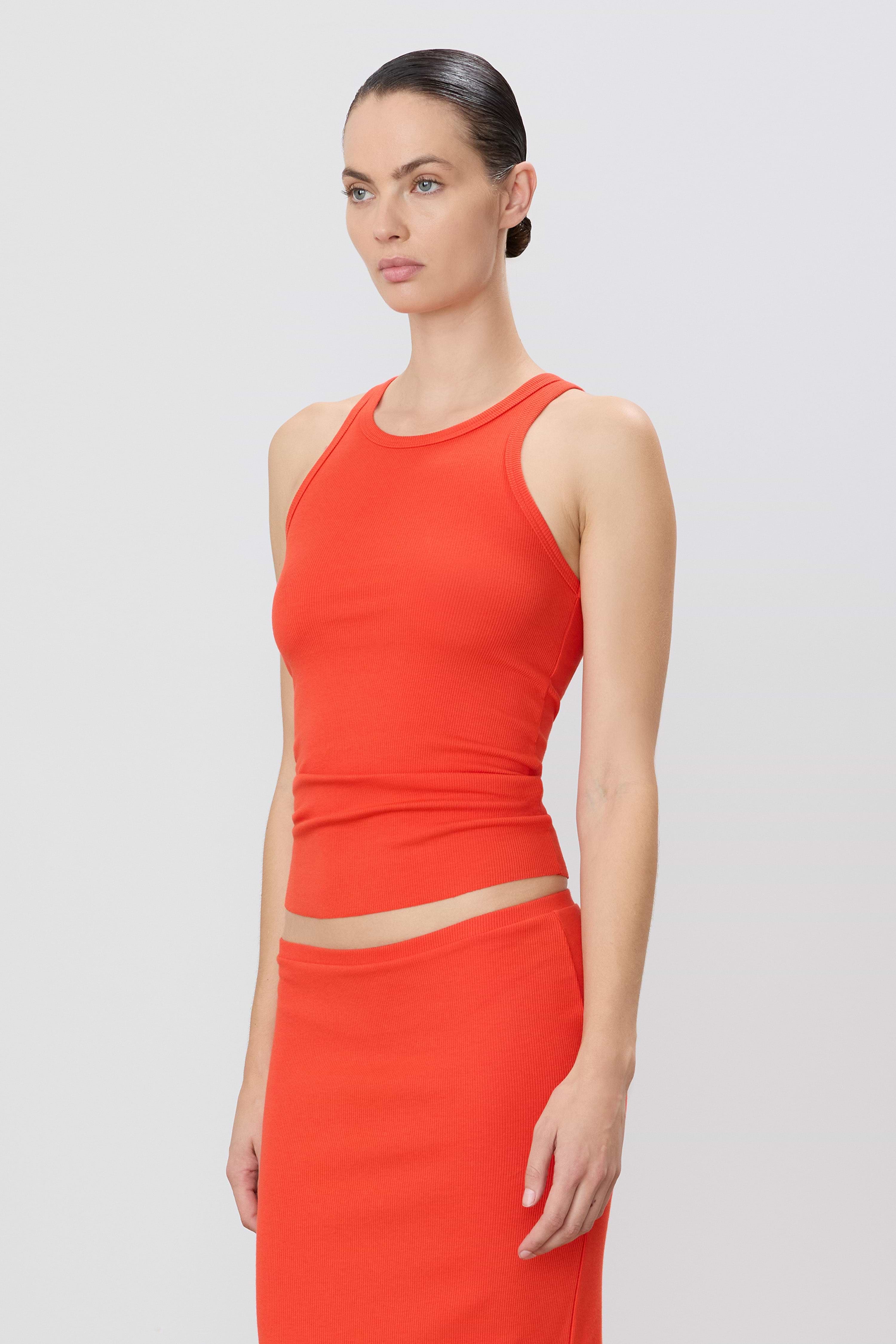 HIGH NECK FITTED TANK - ÉTERNE
