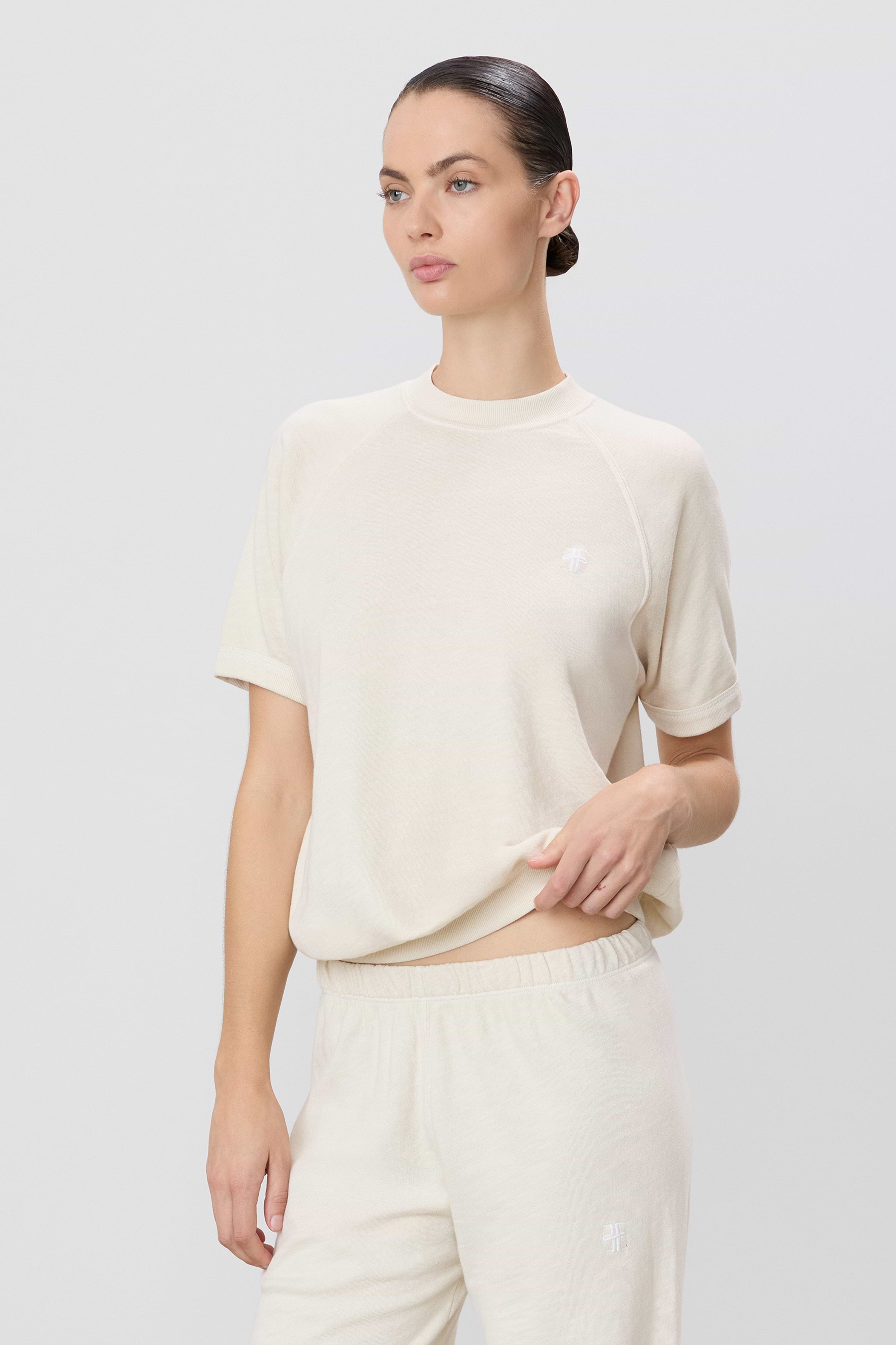 SHORT SLEEVE RAGLAN SWEATSHIRT - ÉTERNE