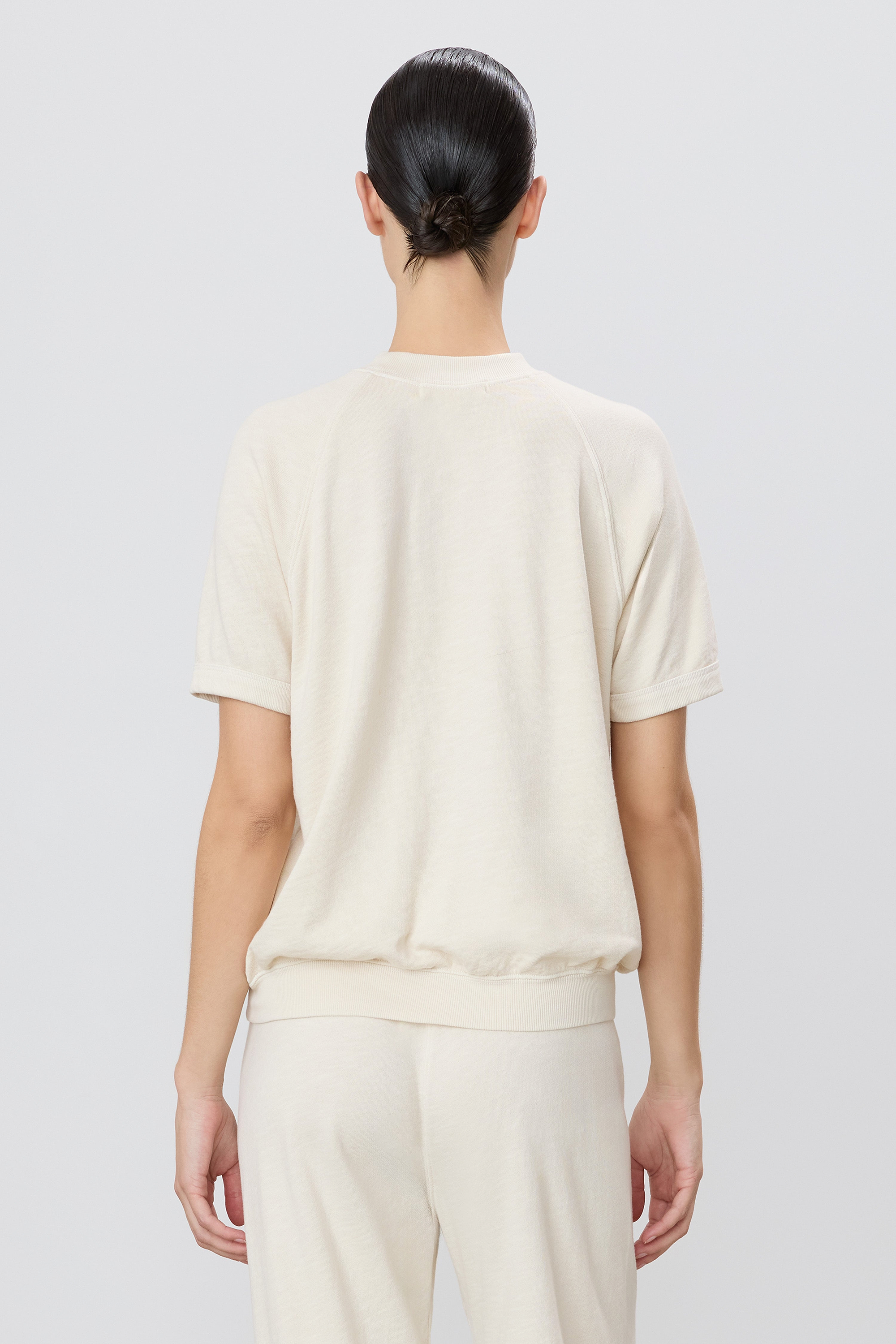 SHORT SLEEVE RAGLAN SWEATSHIRT - ÉTERNE