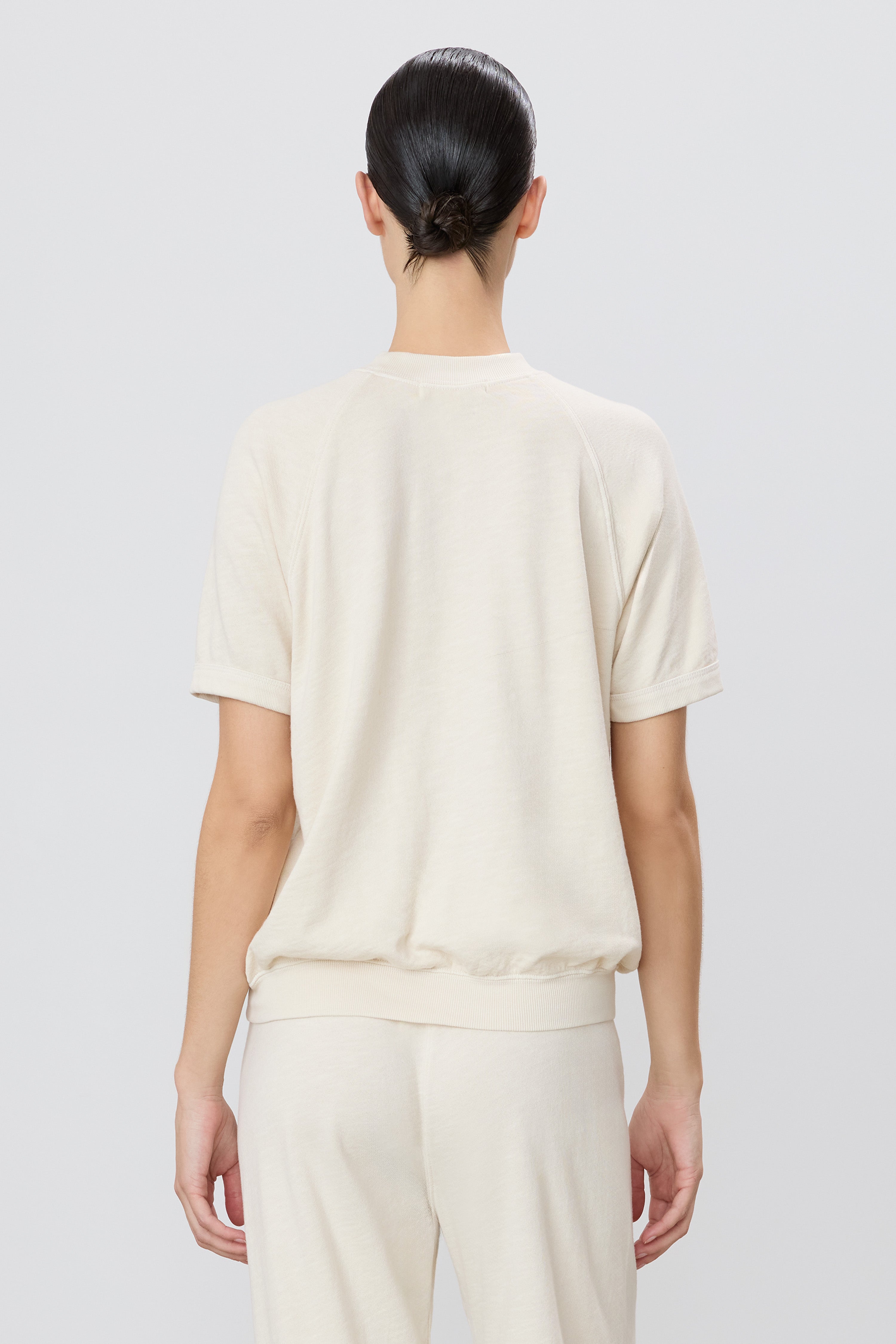SHORT SLEEVE RAGLAN SWEATSHIRT - ÉTERNE