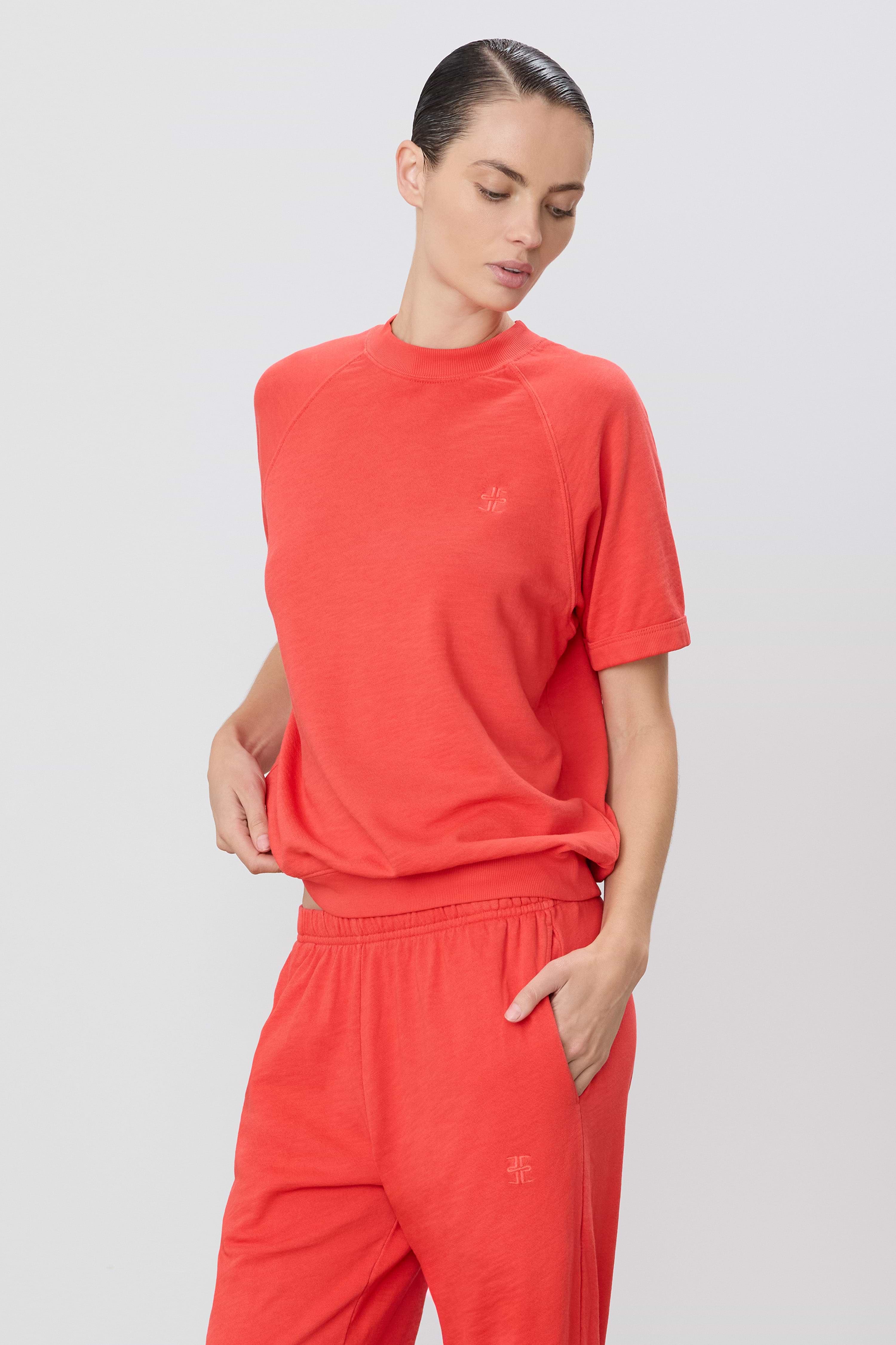 SHORT SLEEVE RAGLAN SWEATSHIRT - ÉTERNE