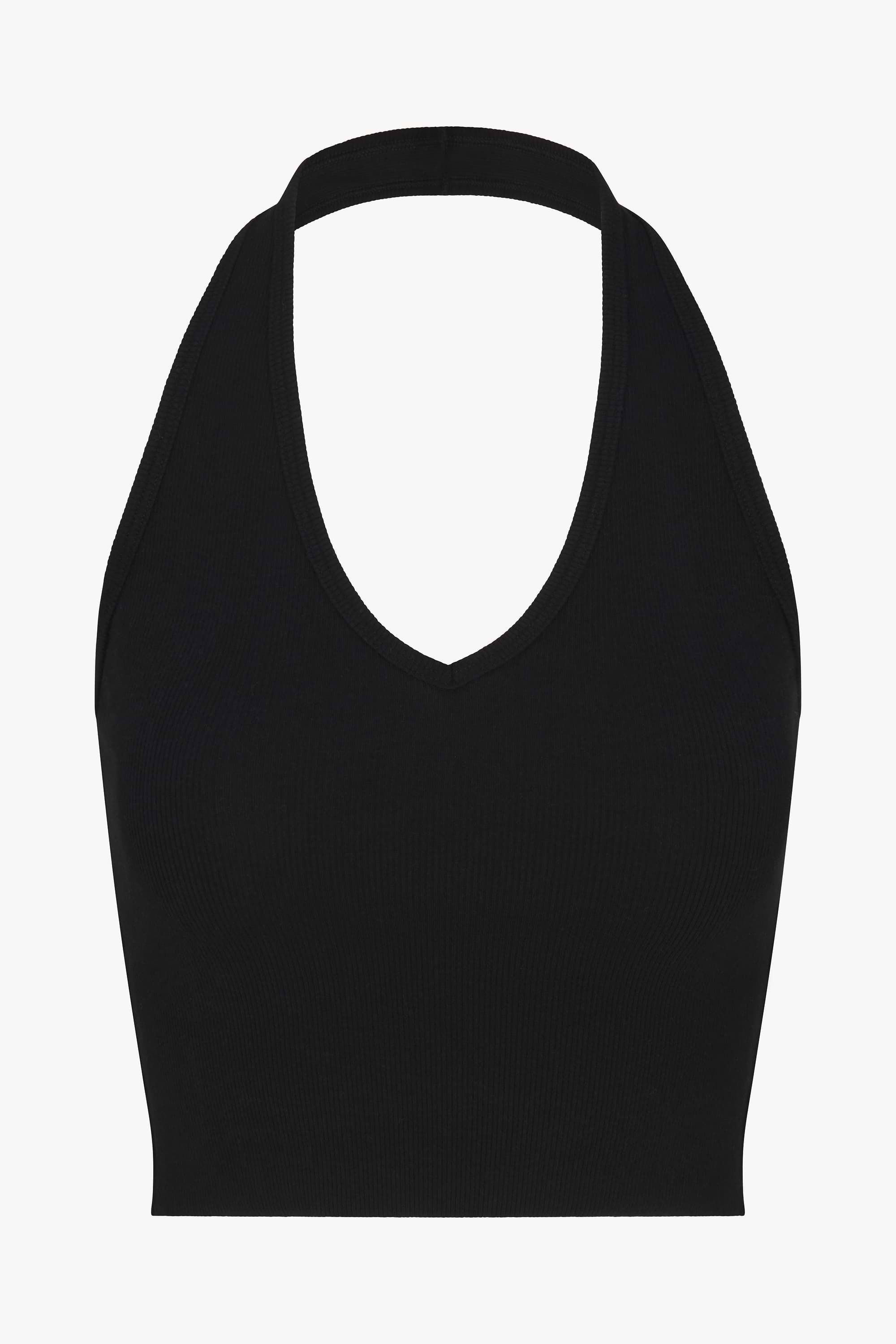 CROPPED HALTER TOP - ÉTERNE