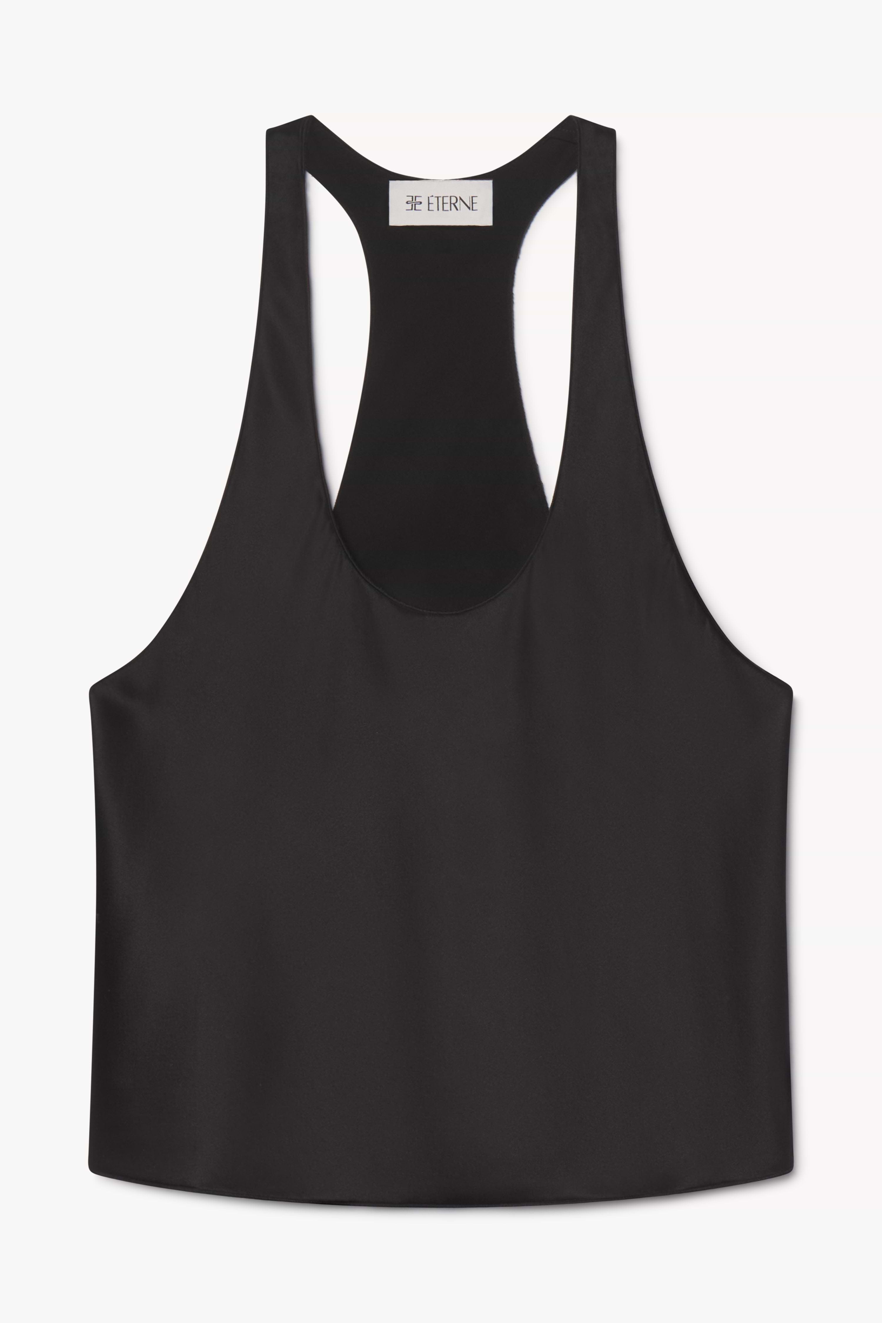 Hedi Top | Silk | Black