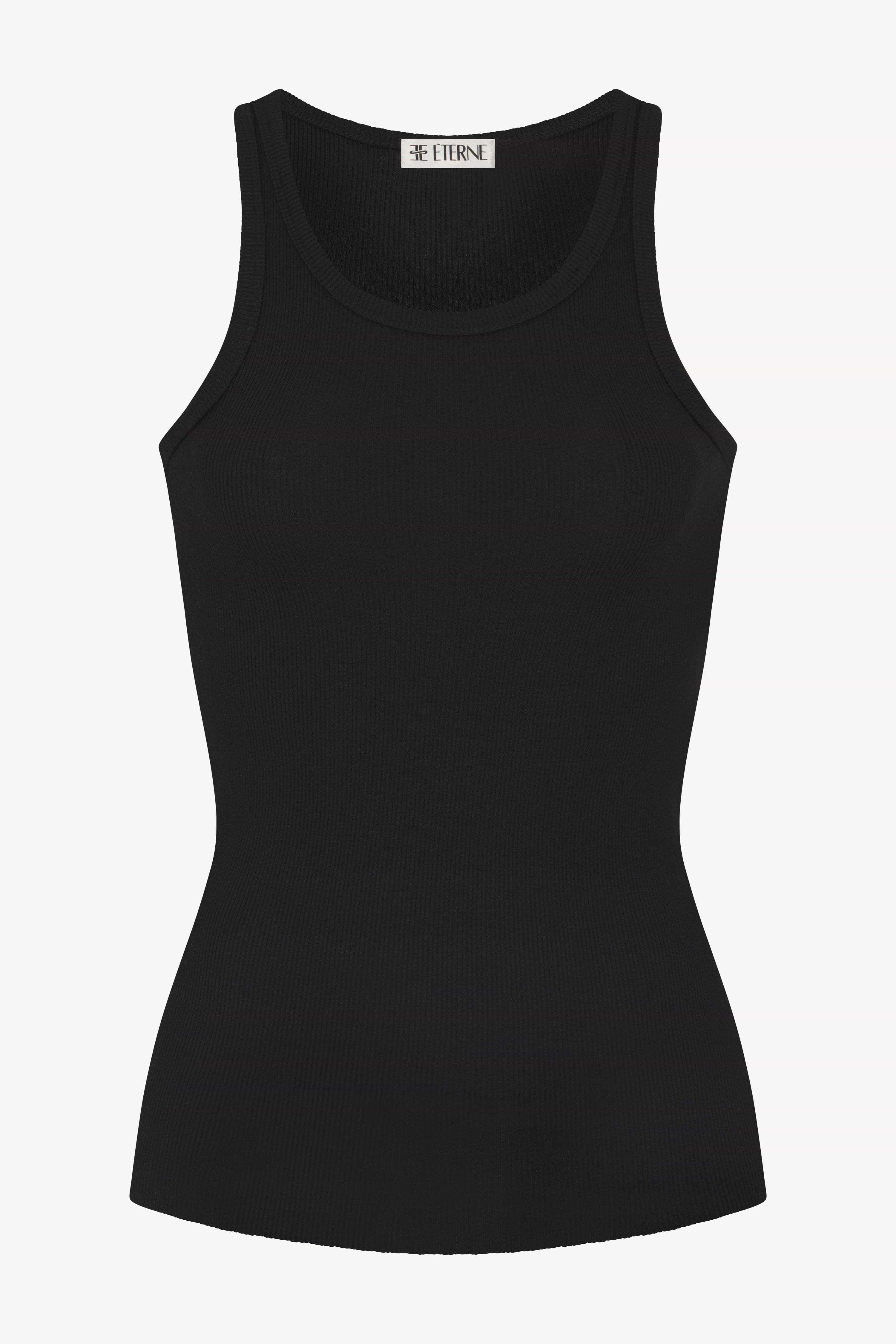 HIGH NECK FITTED TANK - ÉTERNE