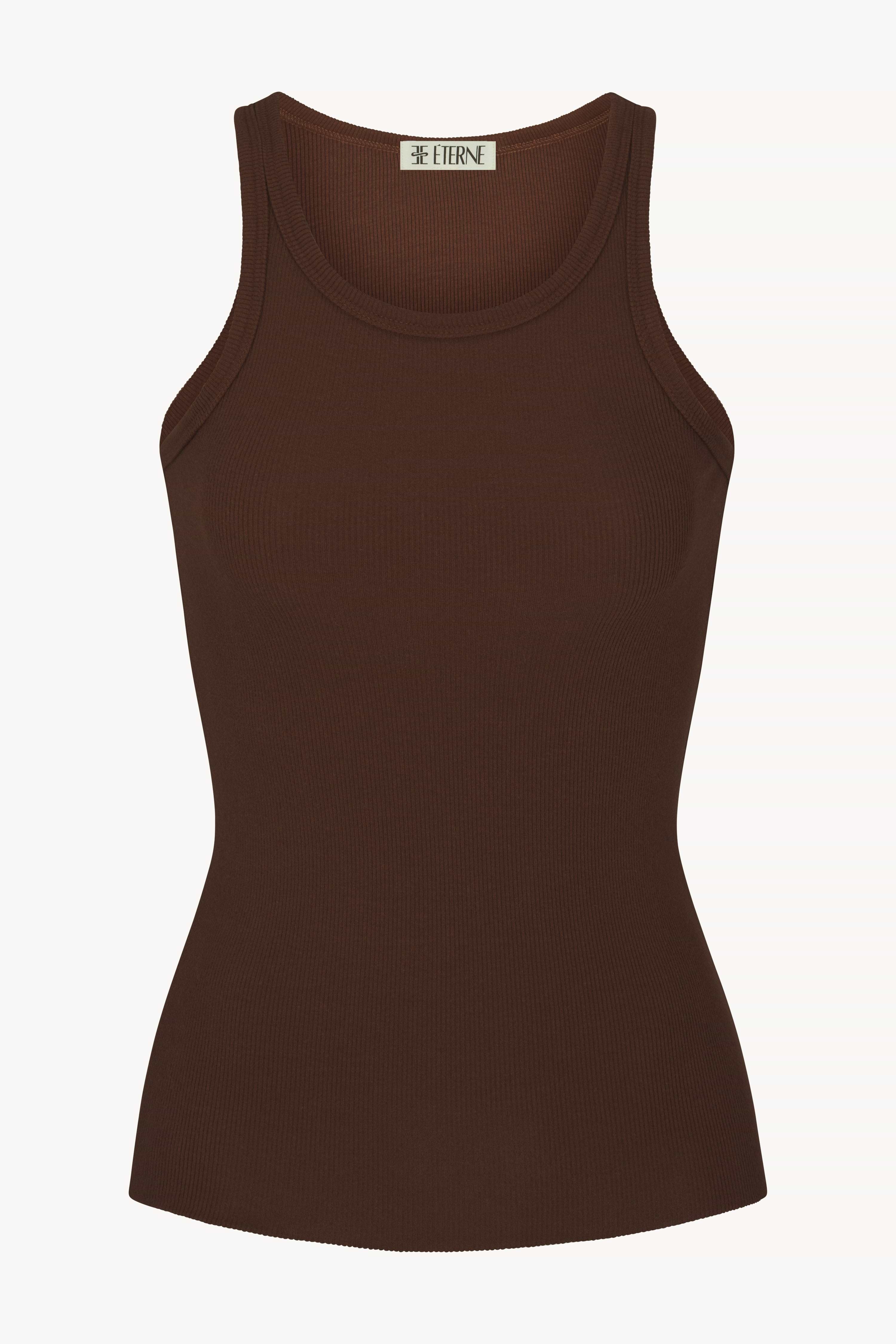 HIGH NECK FITTED TANK - ÉTERNE