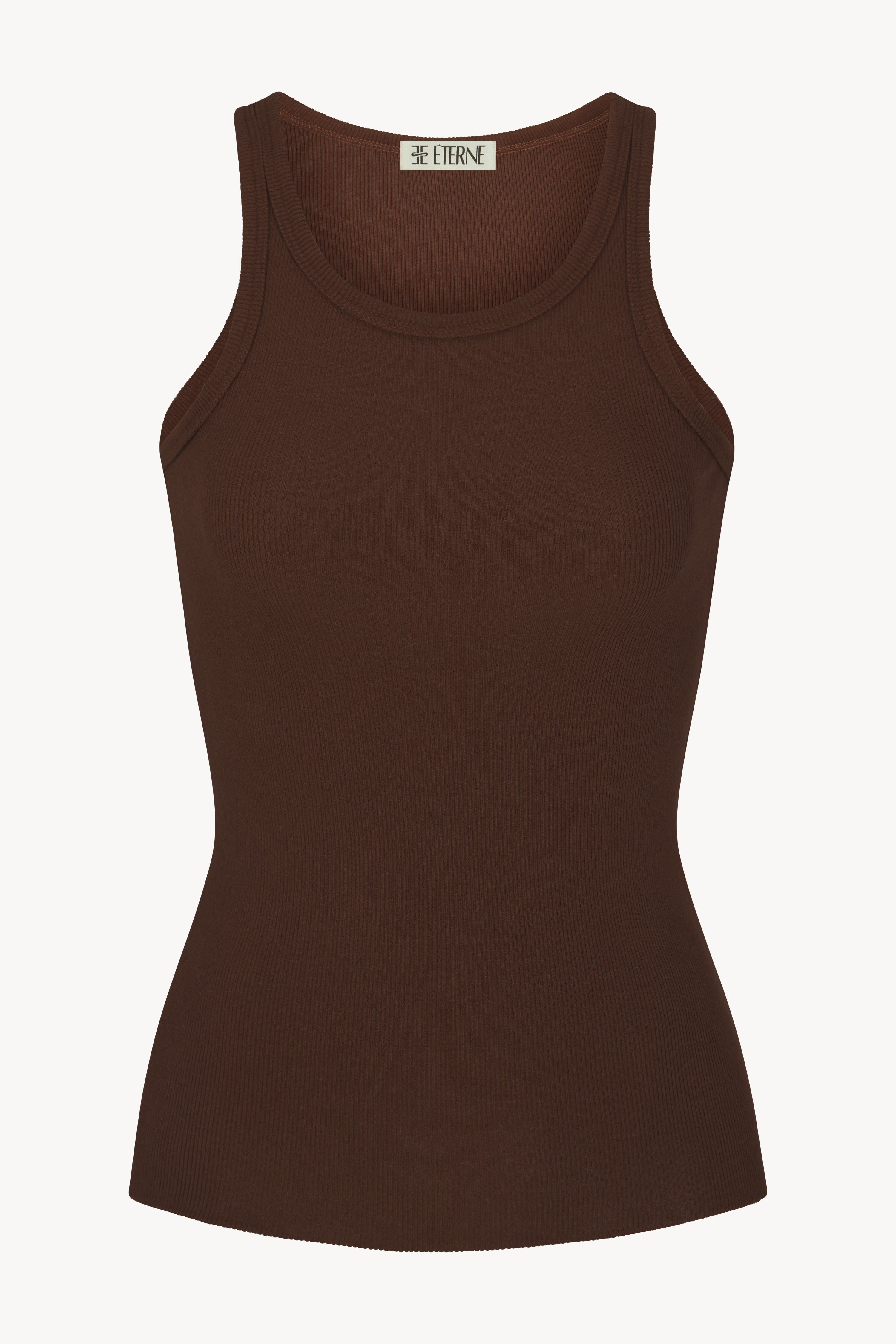 HIGH NECK FITTED TANK - ÉTERNE