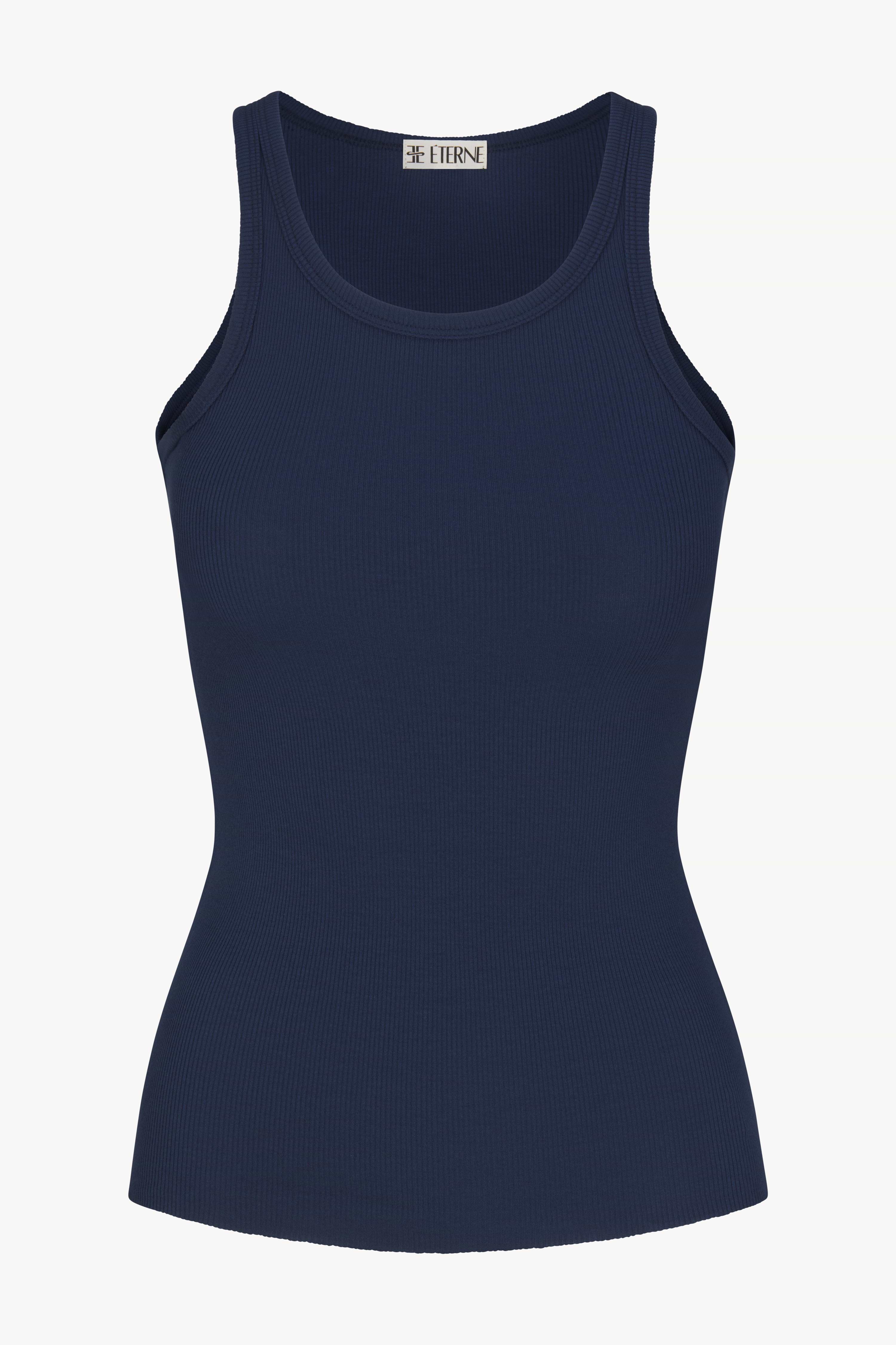 HIGH NECK FITTED TANK - ÉTERNE