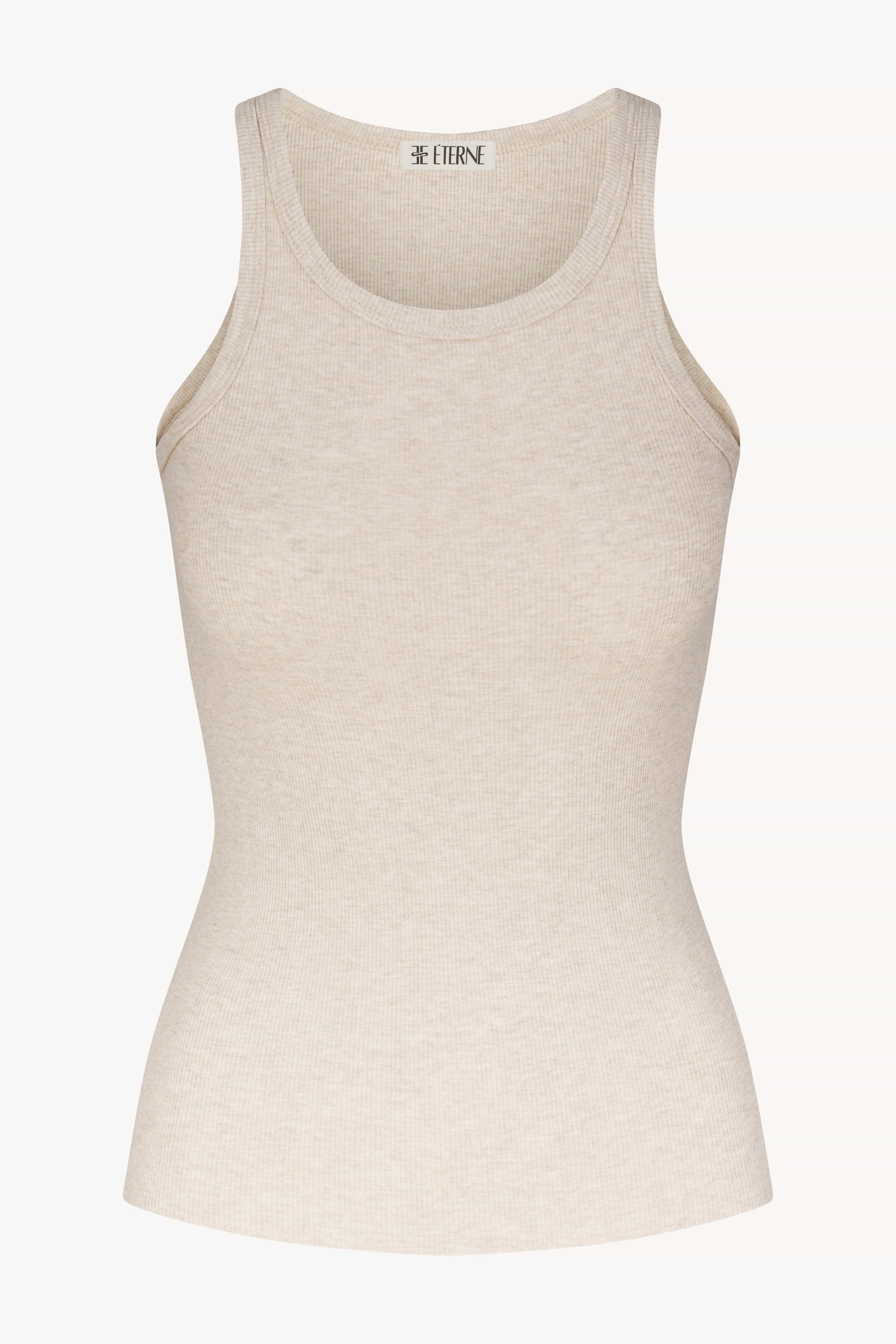 HIGH NECK FITTED TANK - ÉTERNE